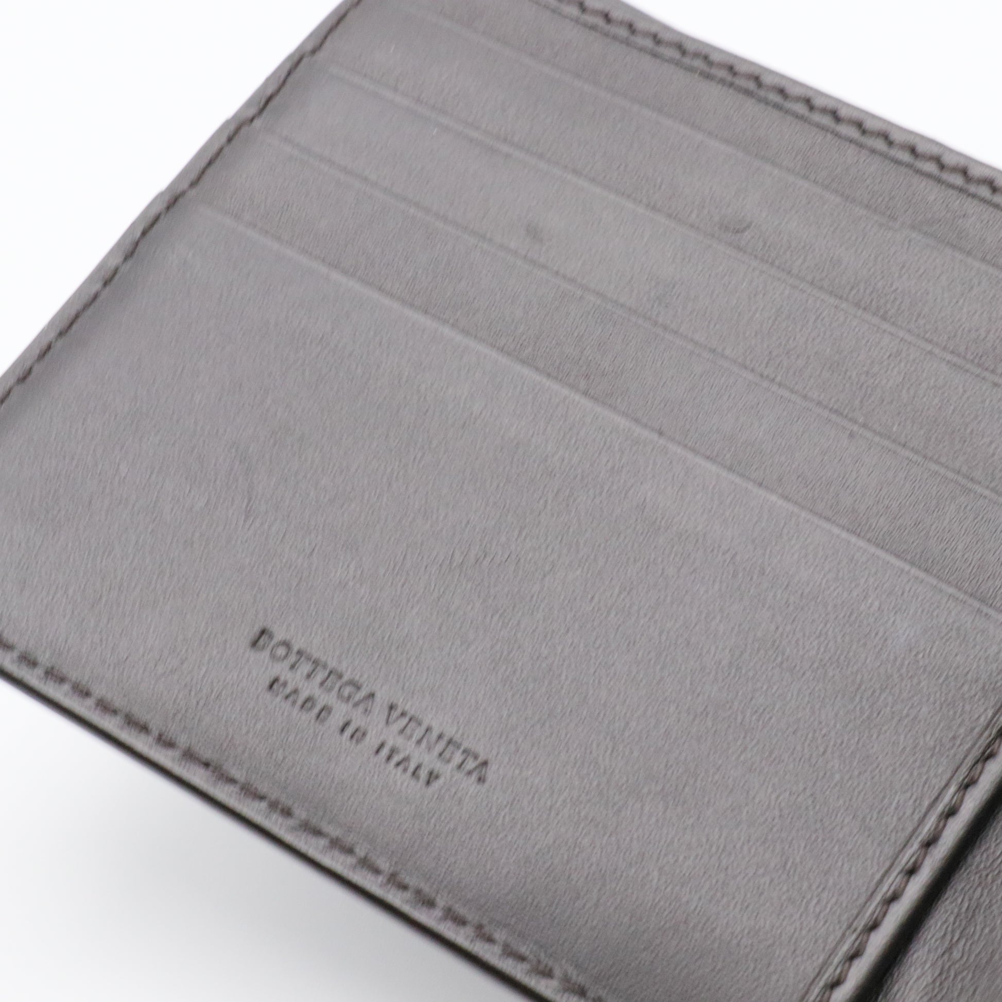 Nappa Intrecciato Bi-Fold Wallet twins