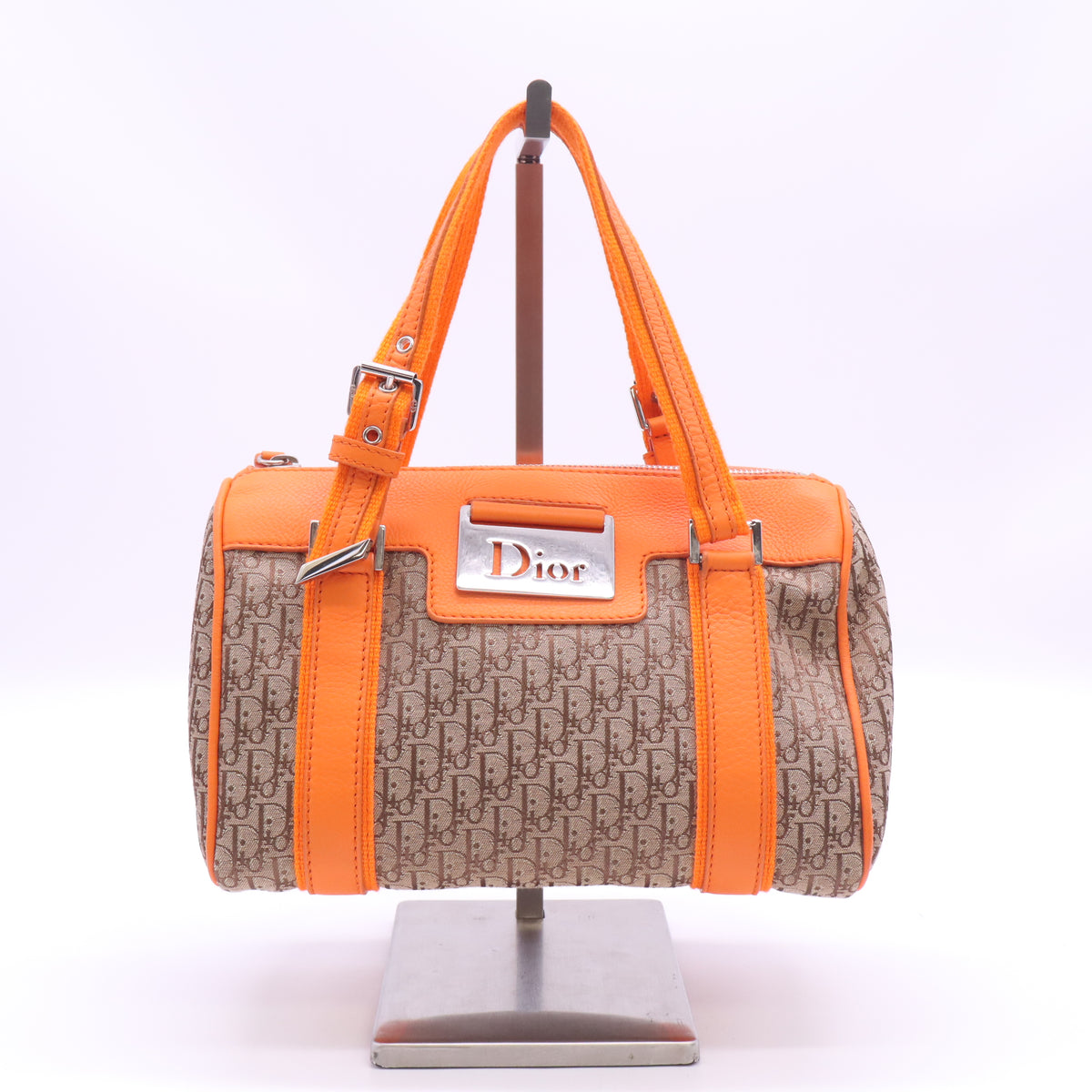 Christian Dior Street Chic Diorissimo Boston Bag twins B24395