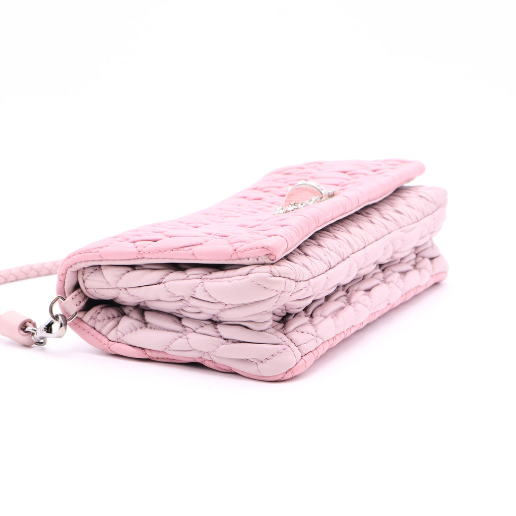 Crystal Pink Shoulder Bag