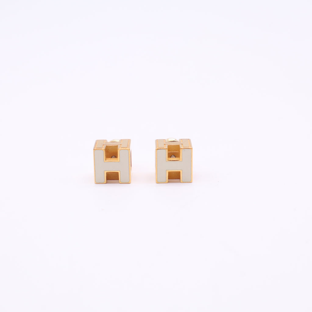 Hermès Cage d'H Earrings W22846