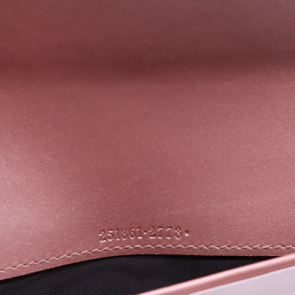 GG Signature Leather Continental Wallet