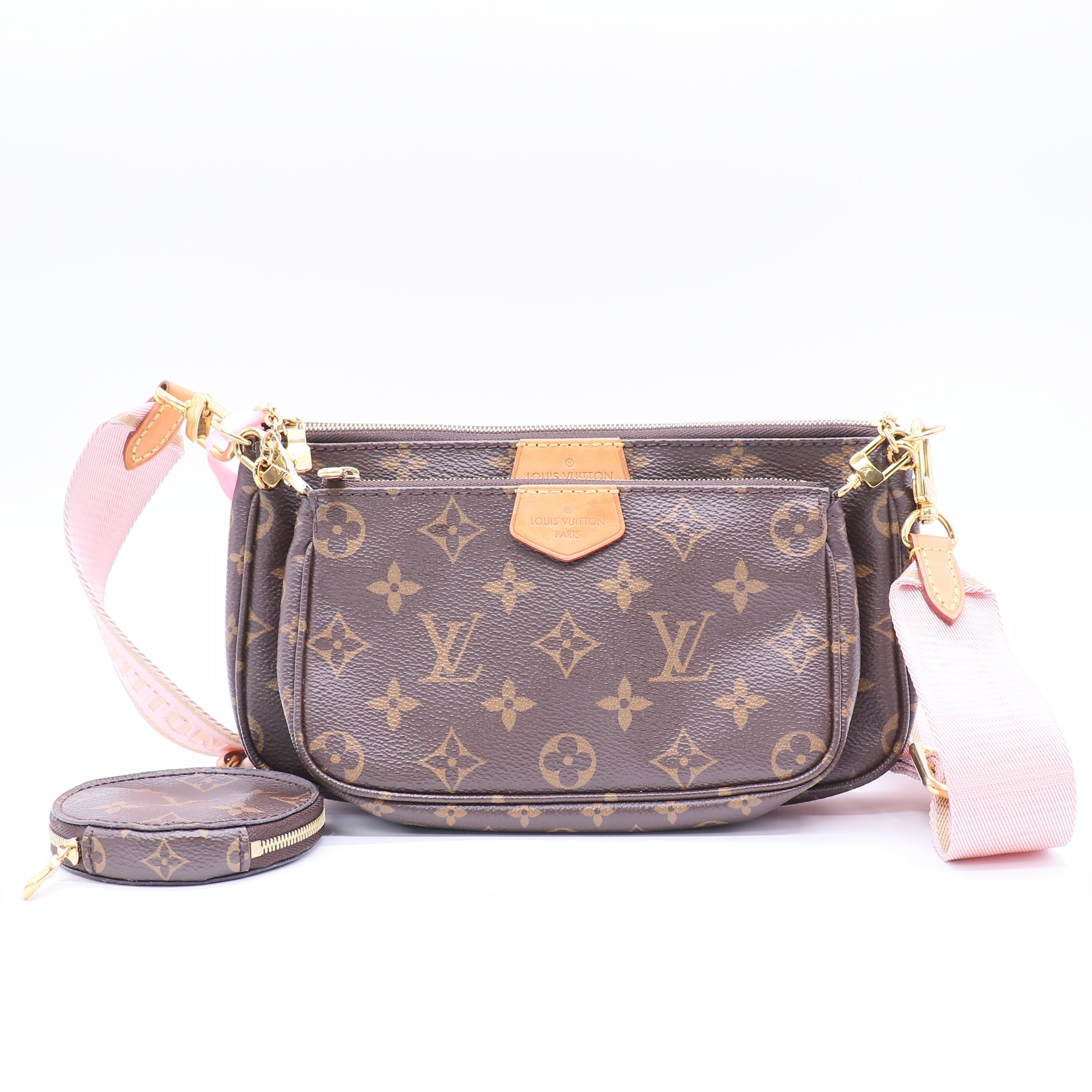 Louis Vuitton Monogram Multi Pochette Accessories twins LDJ4073
