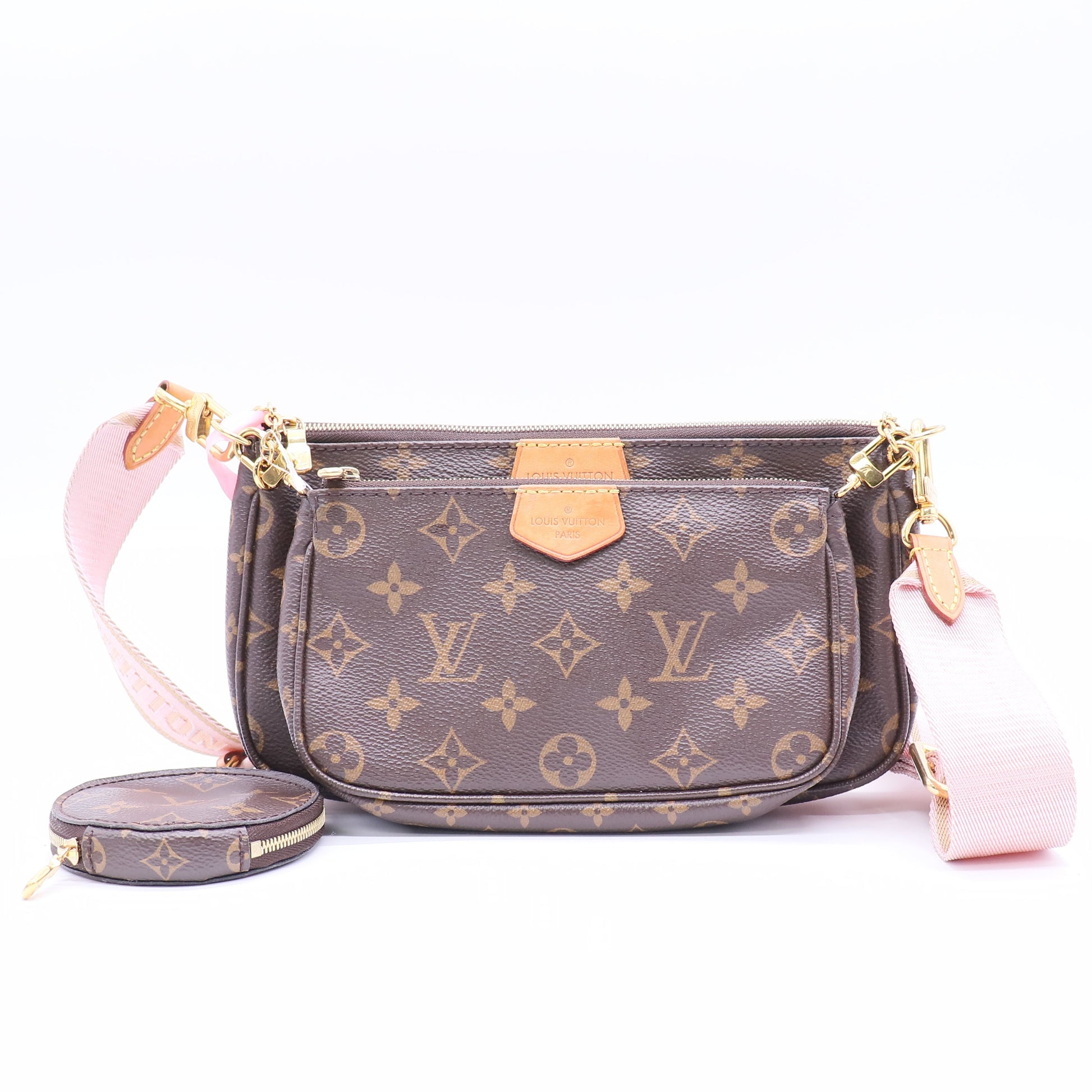 Louis Vuitton Monogram Multi Pochette Accessories twins LDJ4073