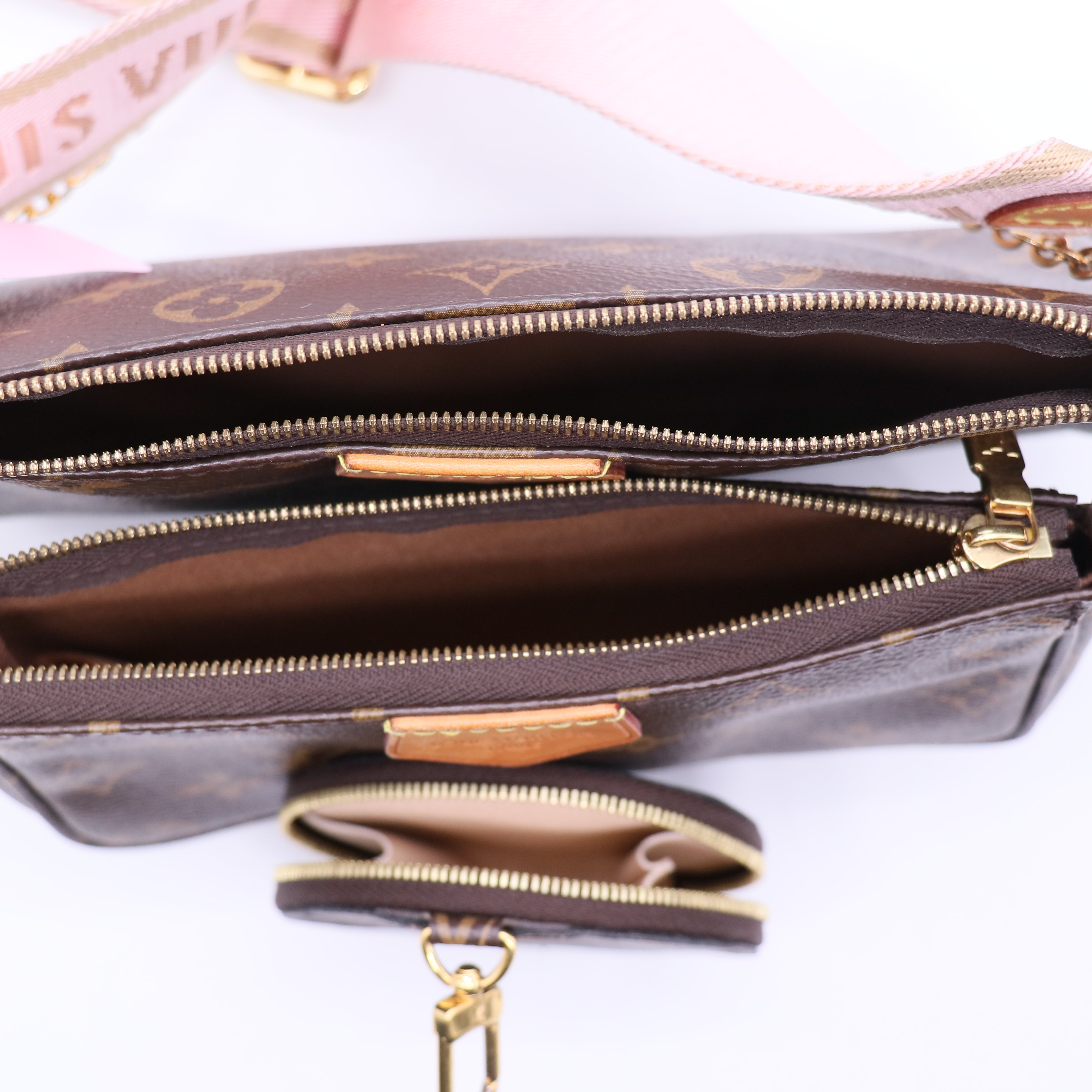Louis Vuitton Monogram Multi Pochette Accessories twins LDJ4073