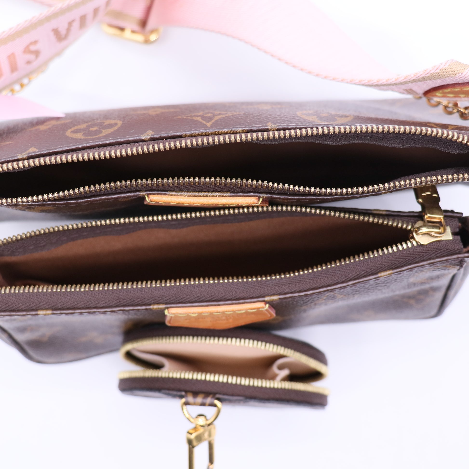 Louis Vuitton Monogram Multi Pochette Accessories twins LDJ4073
