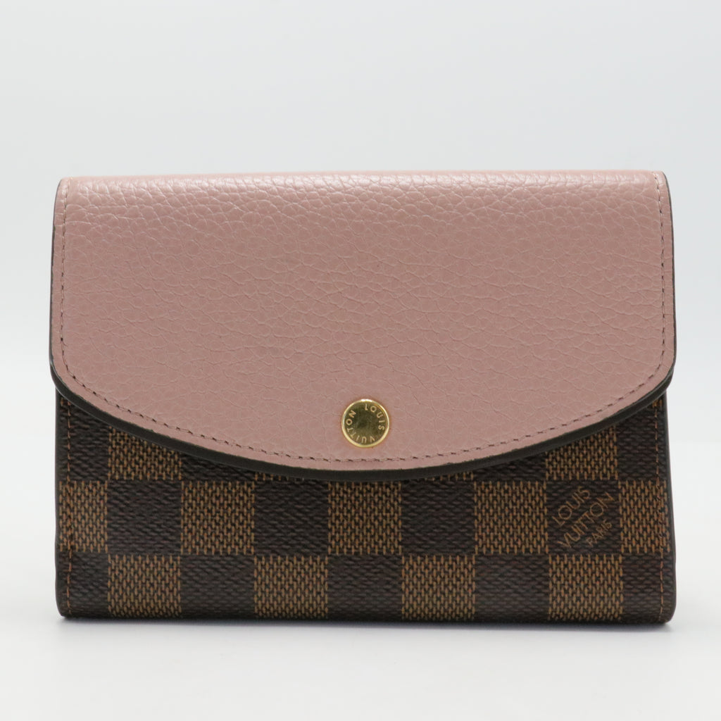 Damier Ebene Normandy Compact Wallet