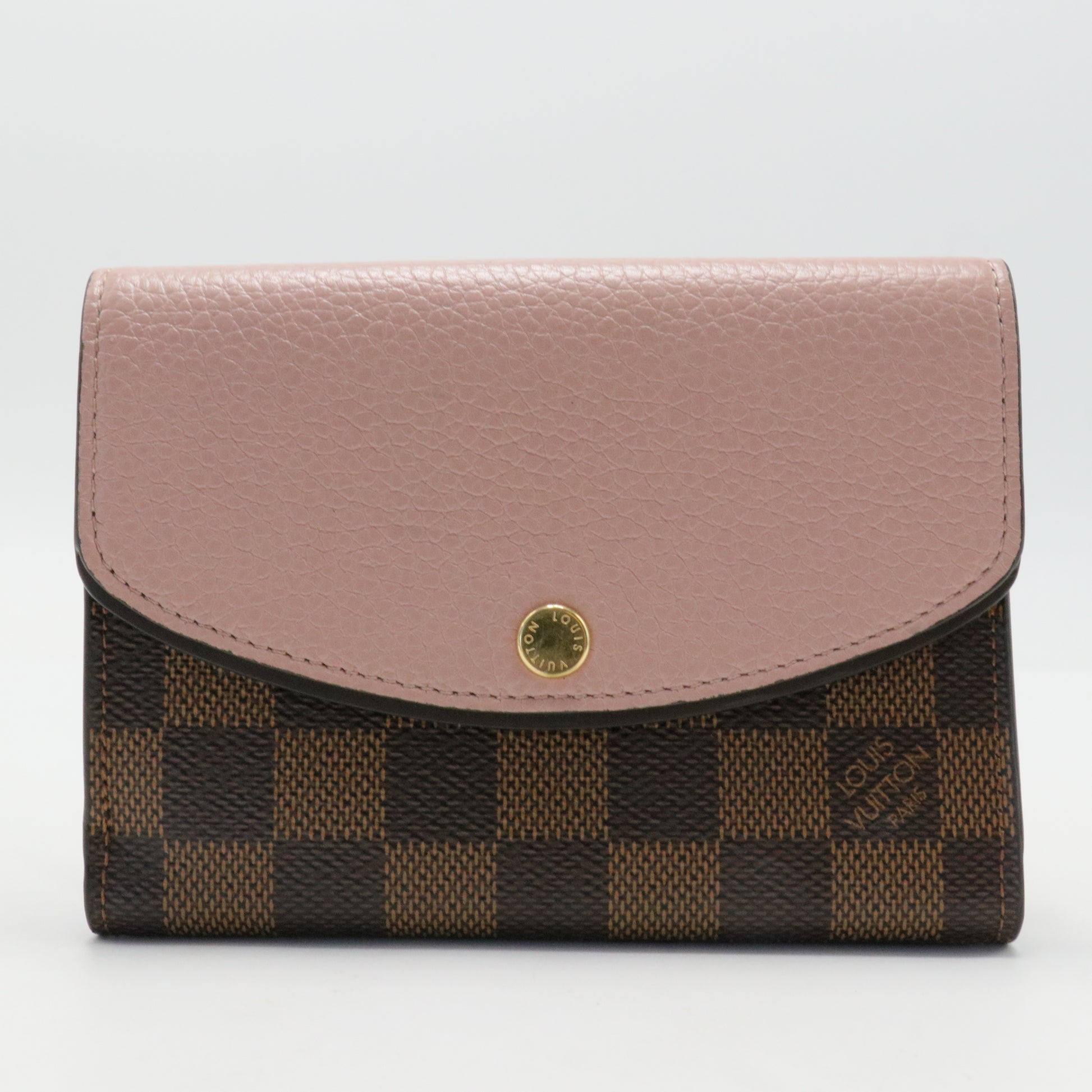 Damier Ebene Normandy Compact Wallet