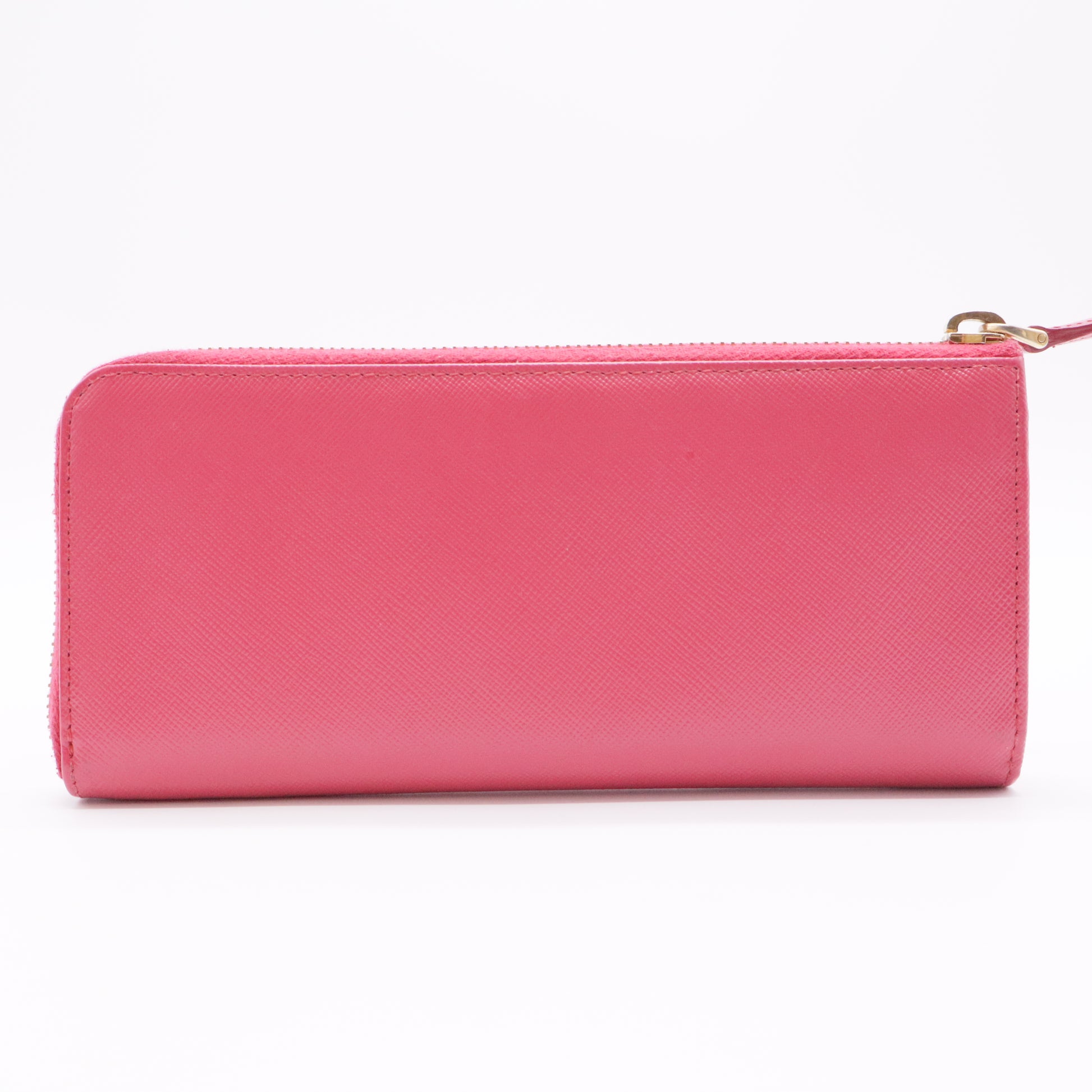 Saffiano Metal Leather Continental Wallet