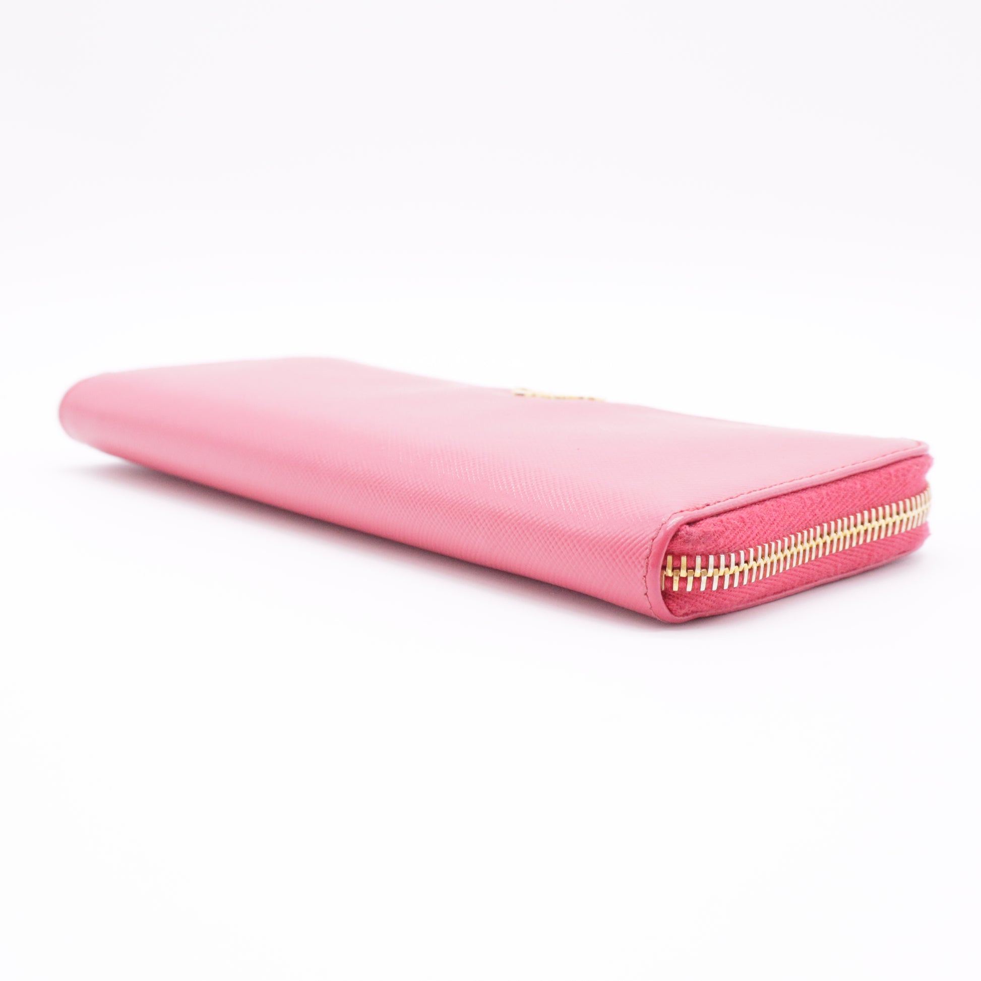 Saffiano Metal Leather Continental Wallet