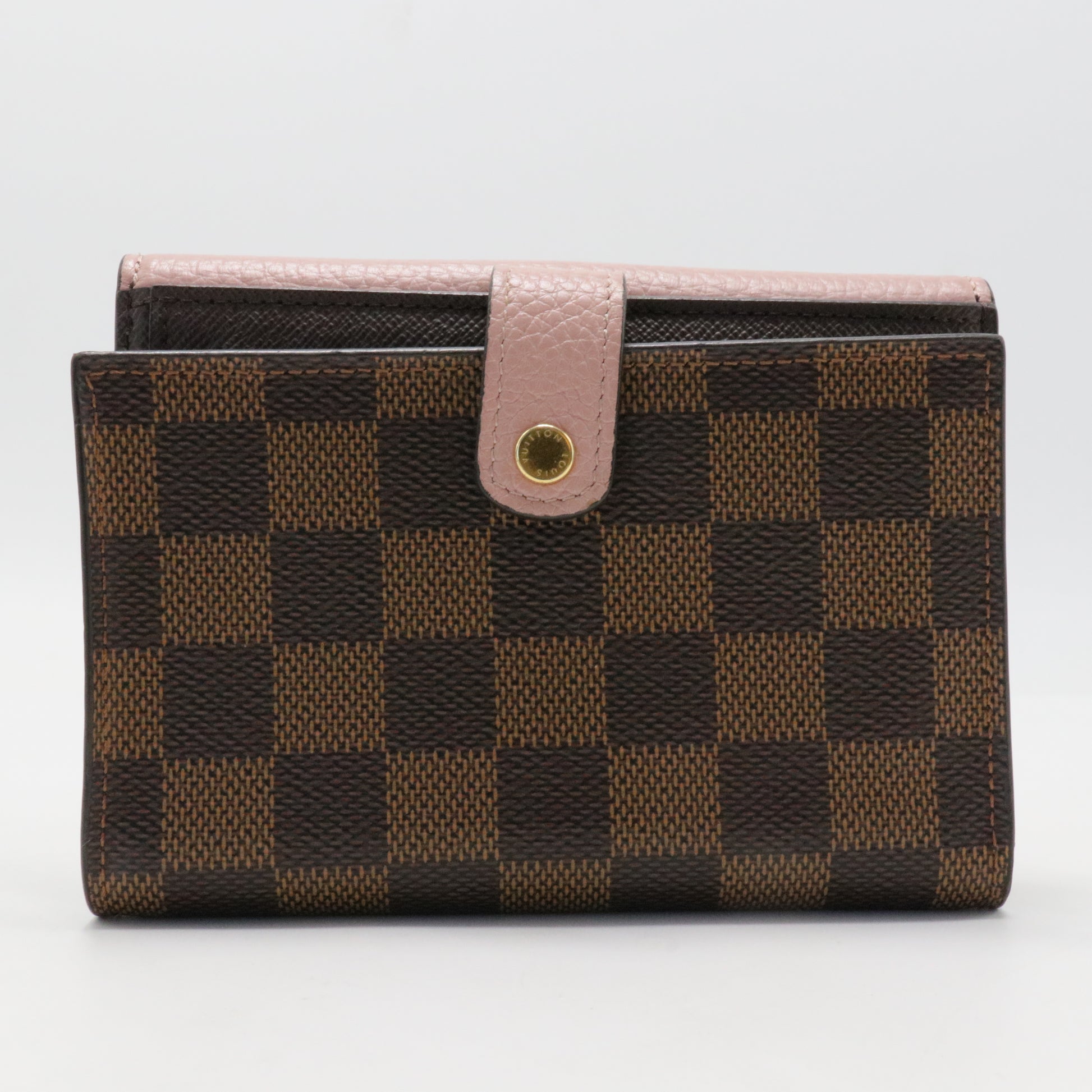 Damier Ebene Normandy Compact Wallet
