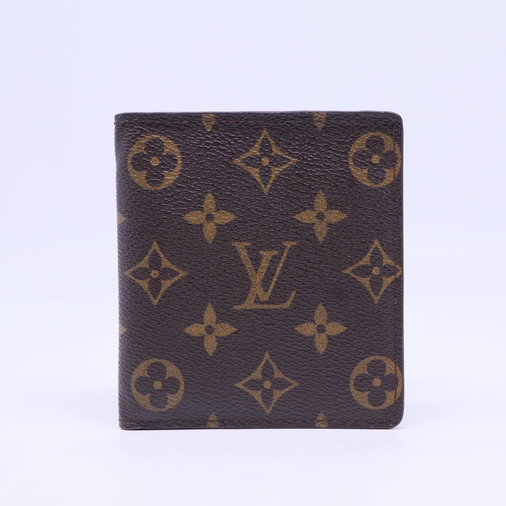 Monogram Mens Billfold Wallet 6 Credit Card Slots W20458