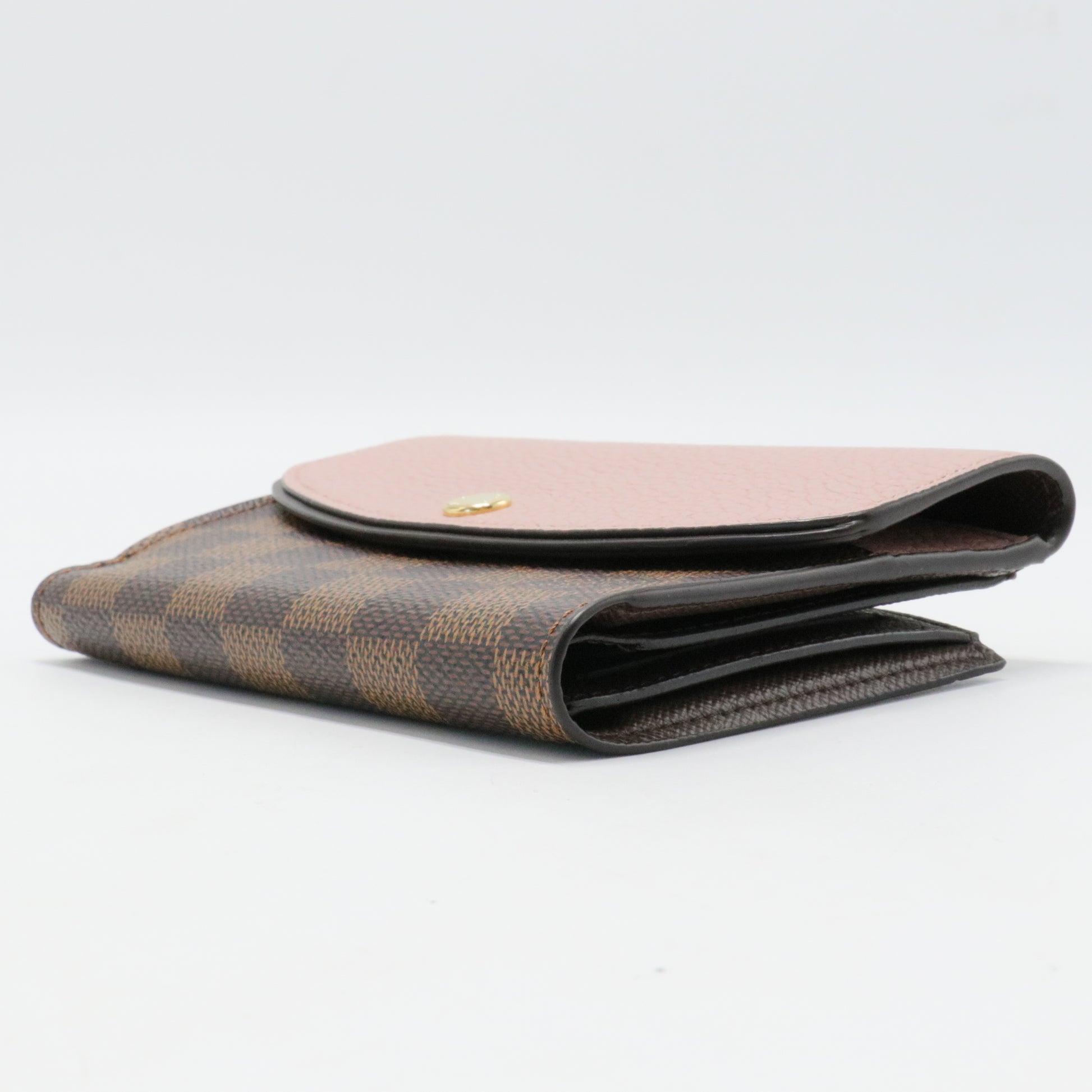 Damier Ebene Normandy Compact Wallet