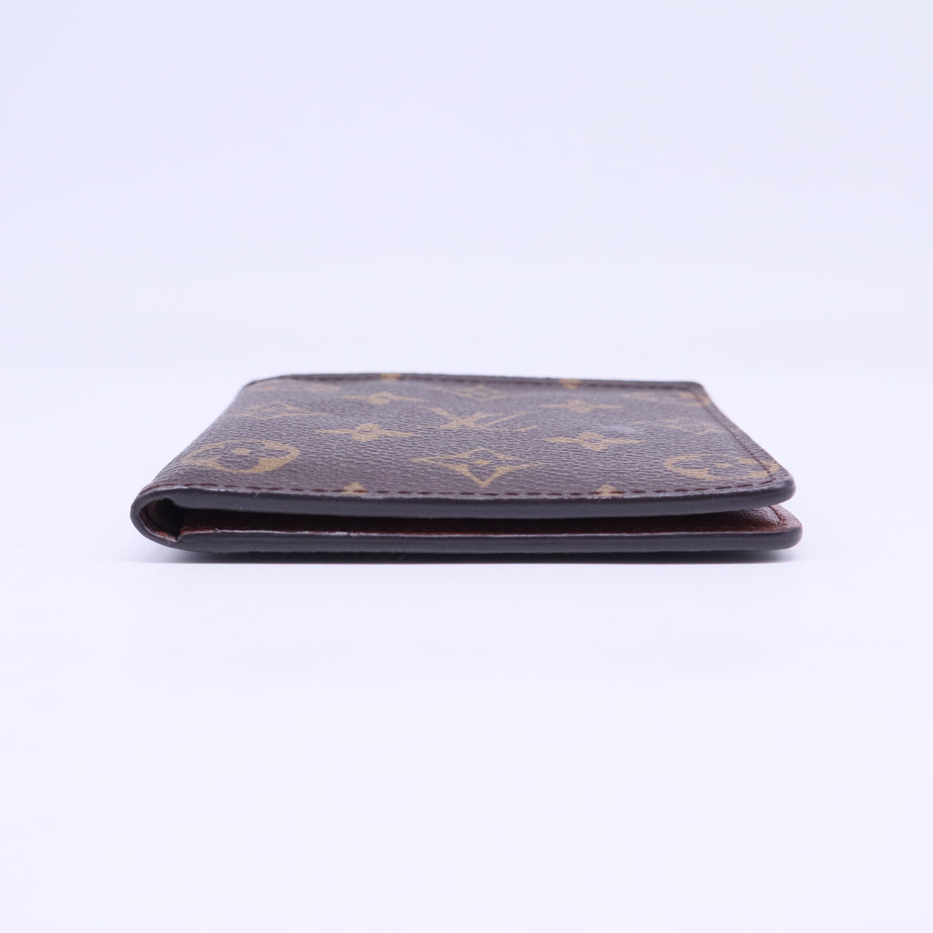 Monogram Mens Billfold Wallet 6 Credit Card Slots W20458