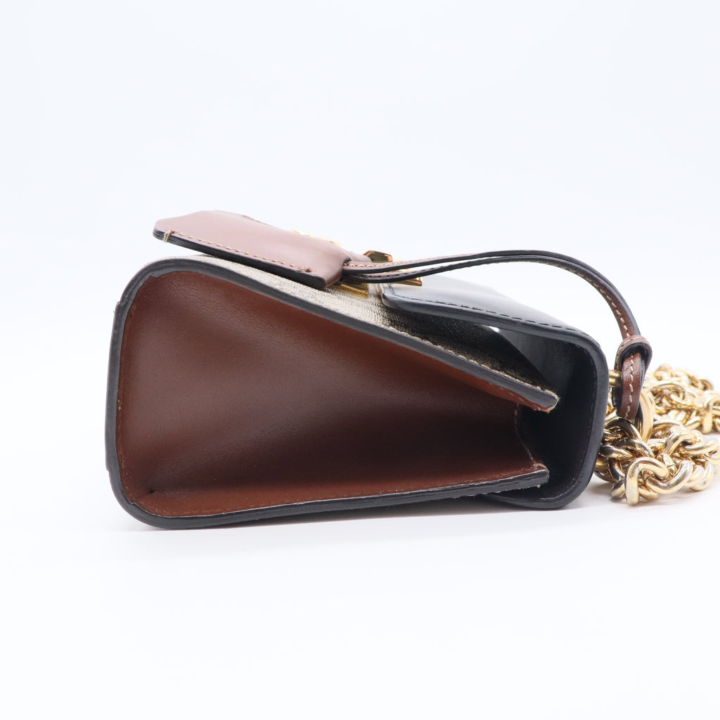 Small GG Supreme Padlock Shoulder Bag