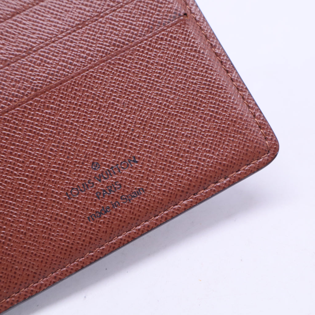 Monogram Mens Billfold Wallet 6 Credit Card Slots W20458