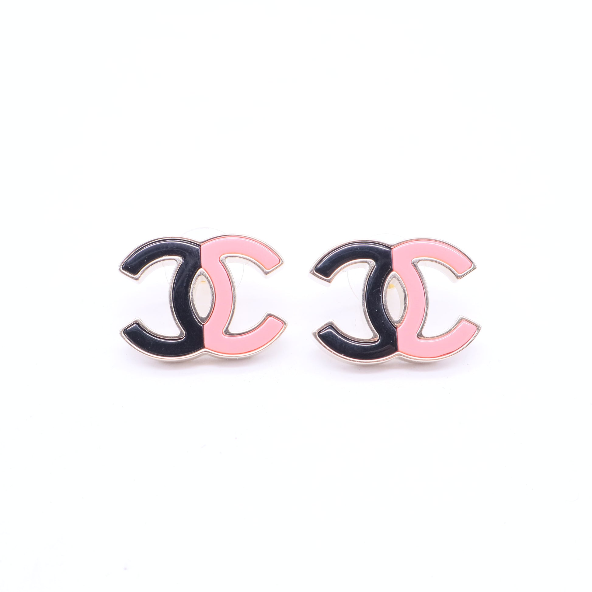 Chanel CC Logo Enamel Pink-W20034