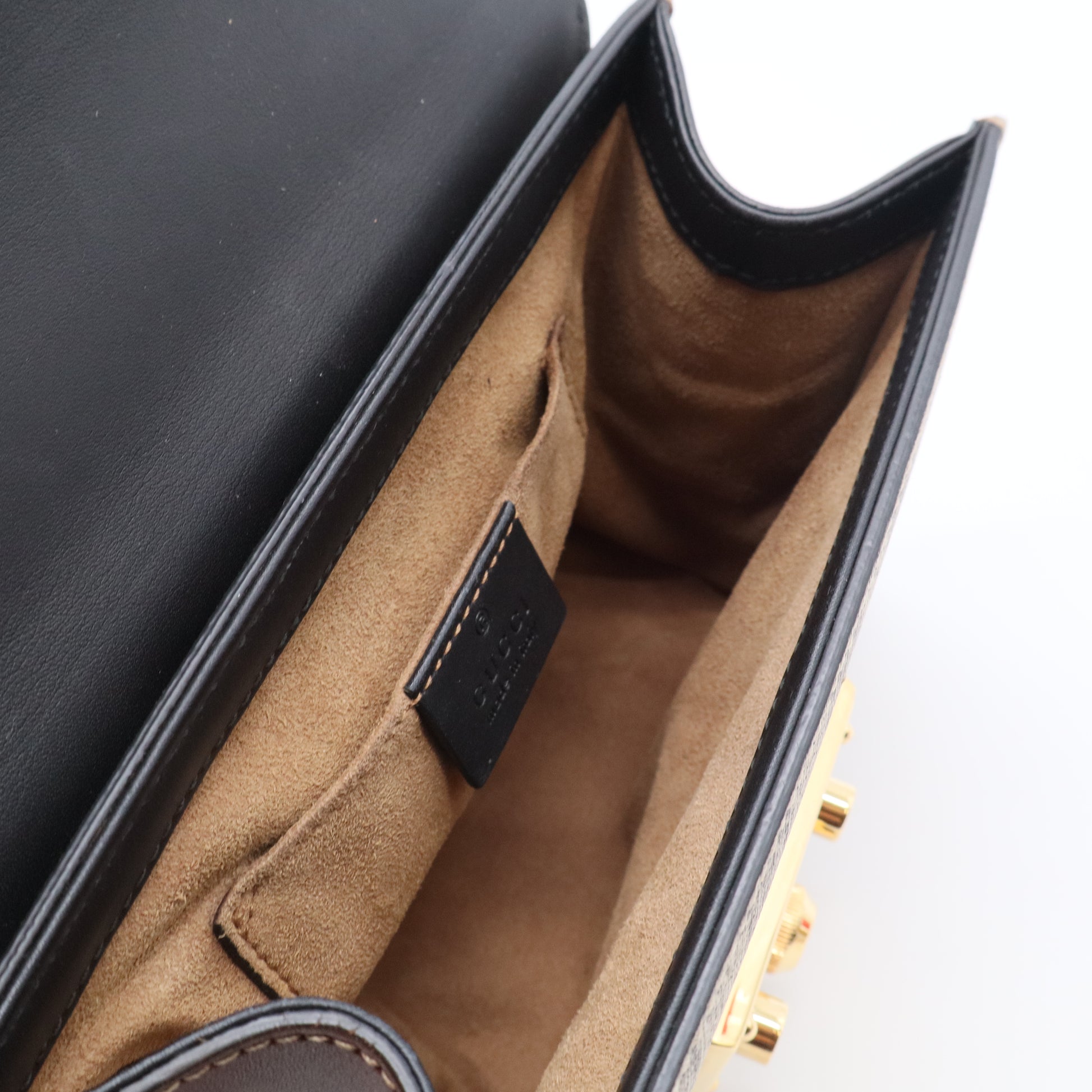 Small GG Supreme Padlock Shoulder Bag