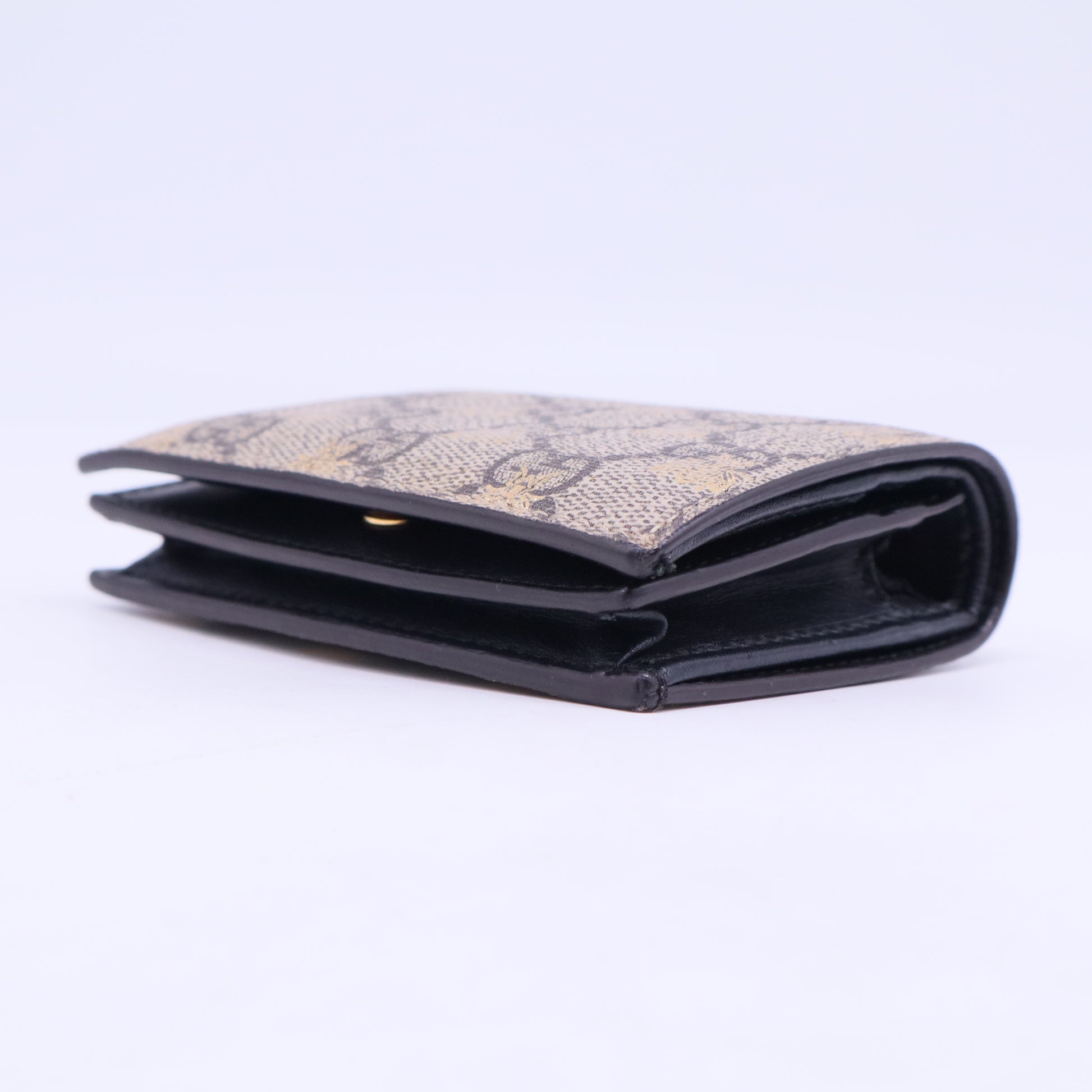 Bee Compact Wallet in GG Bee Canvas W20462