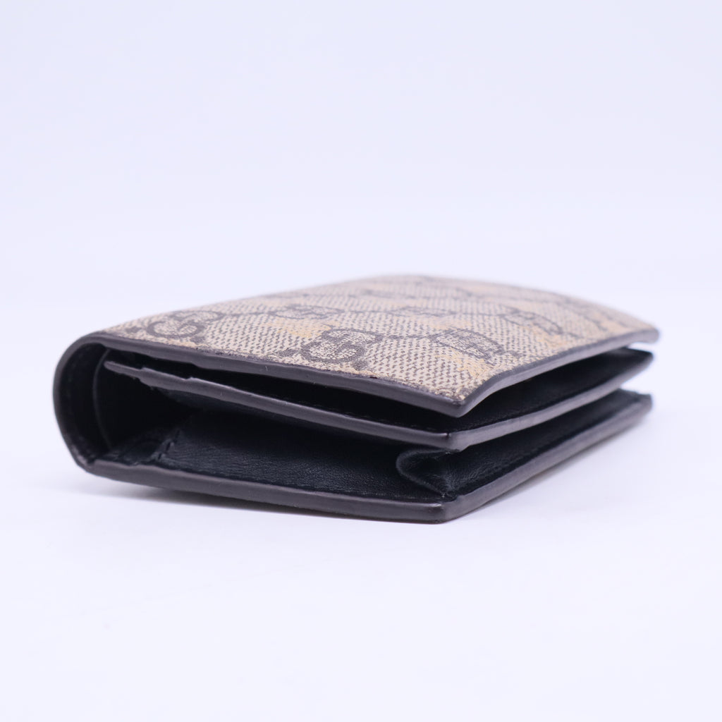 Bee Compact Wallet in GG Bee Canvas W20462