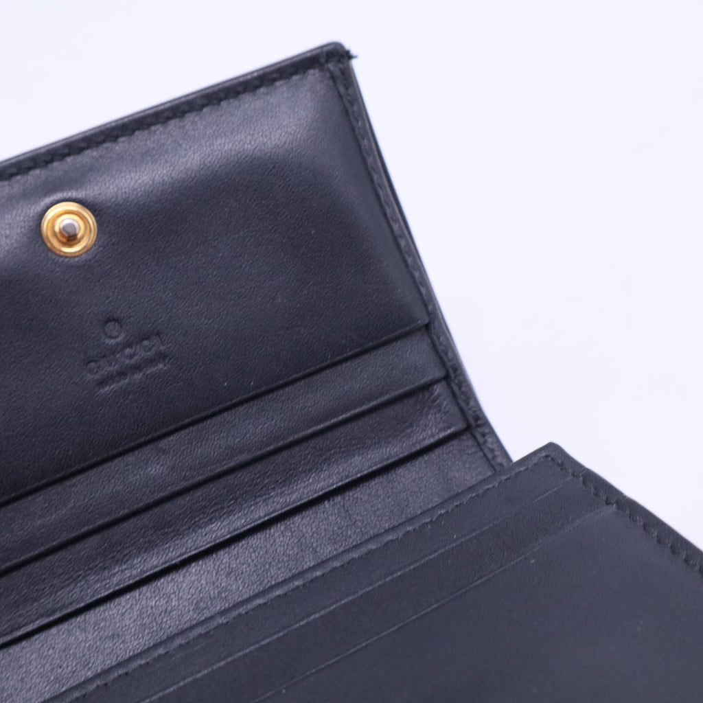 Bee Compact Wallet in GG Bee Canvas W20462