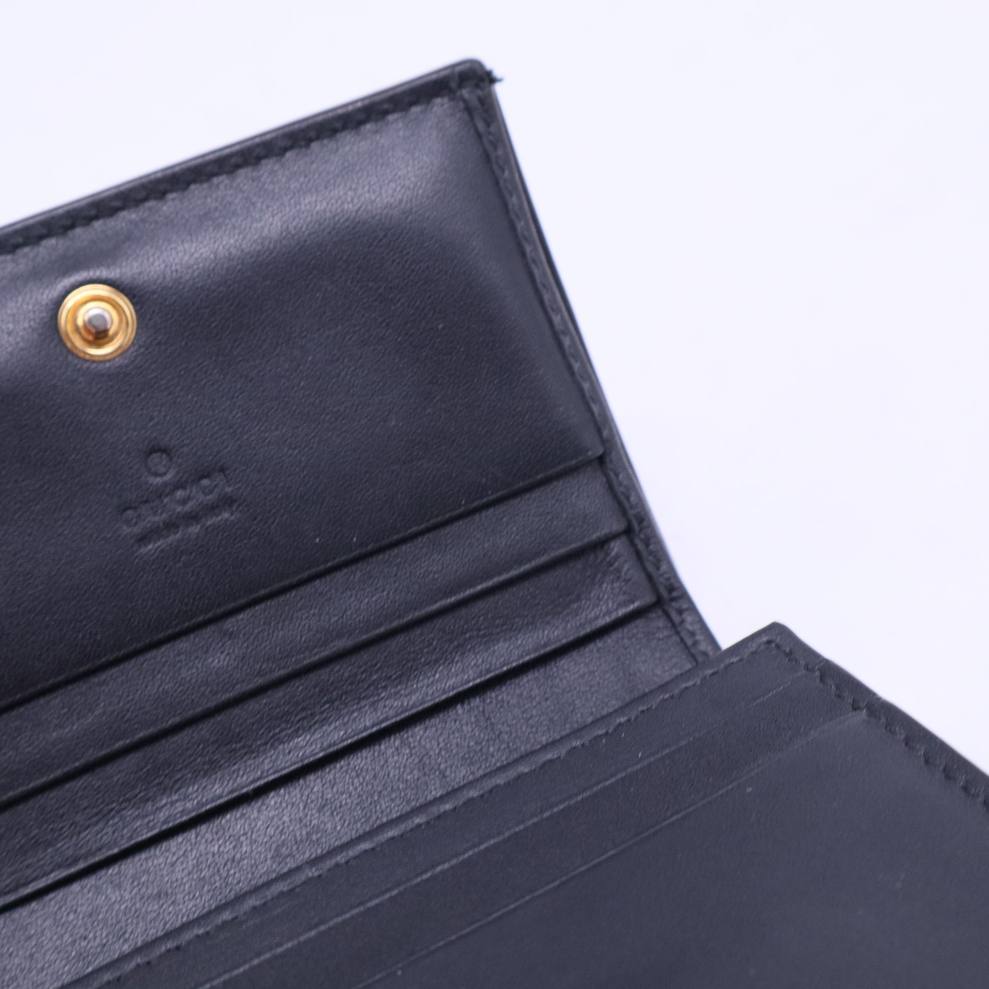 Bee Compact Wallet in GG Bee Canvas W20462