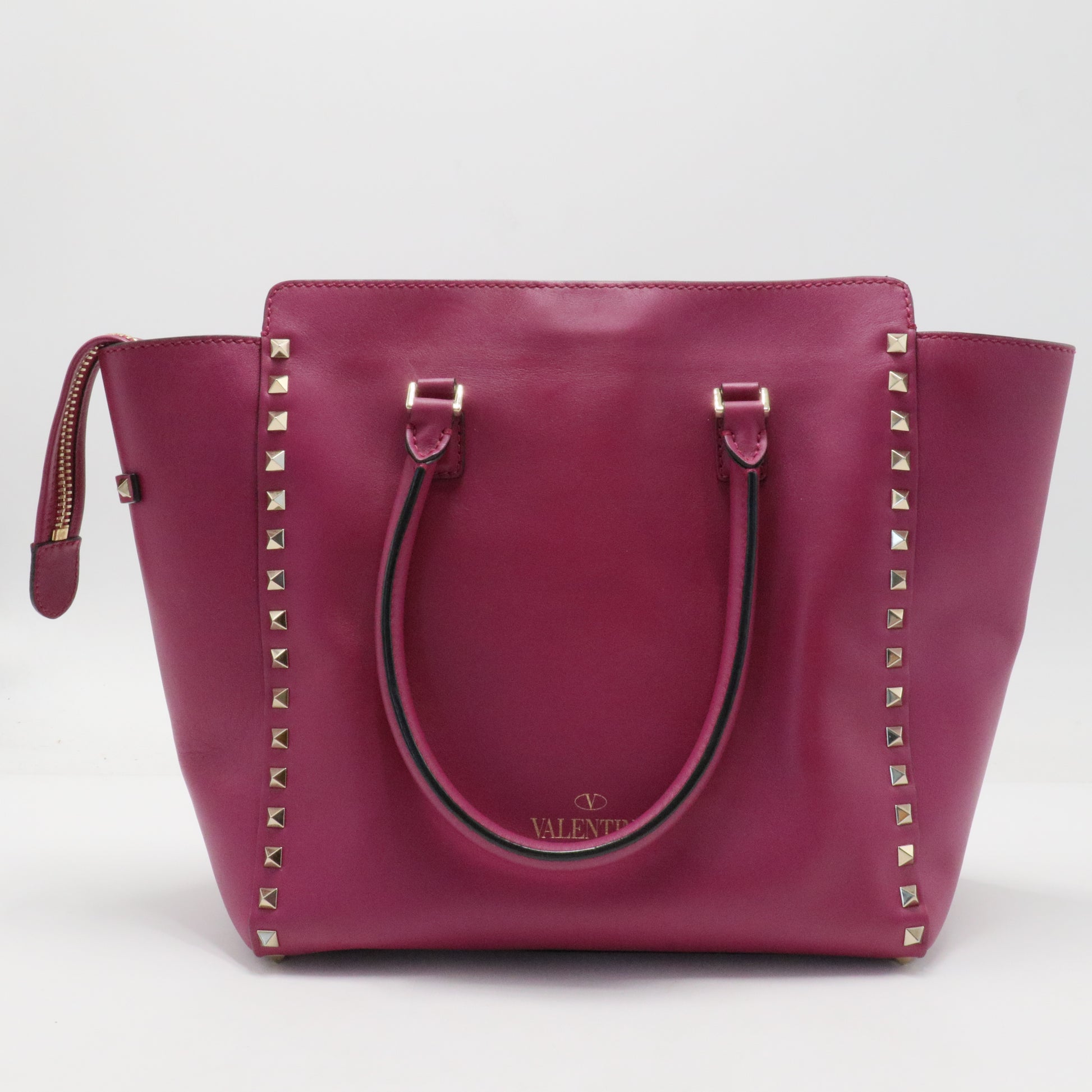 Rockstud Tote Soft Leather Small