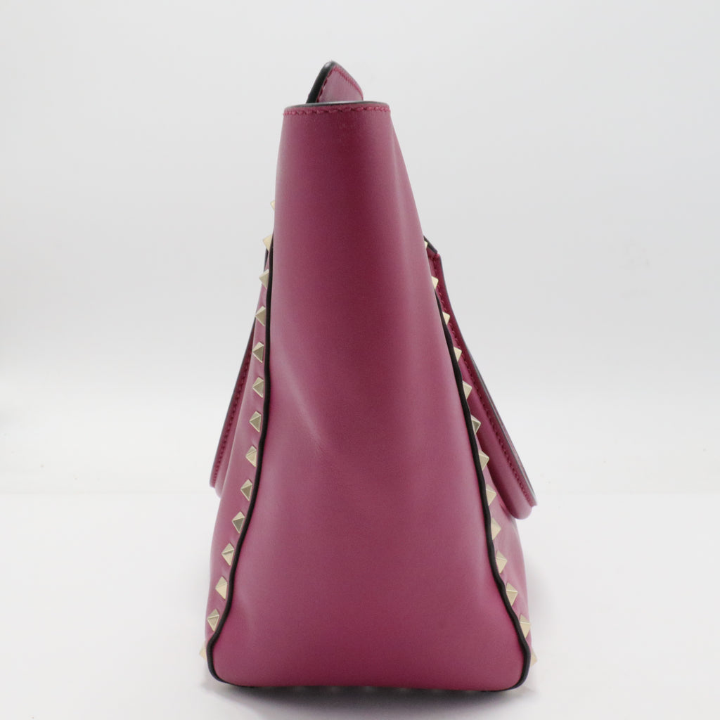 Rockstud Tote Soft Leather Small