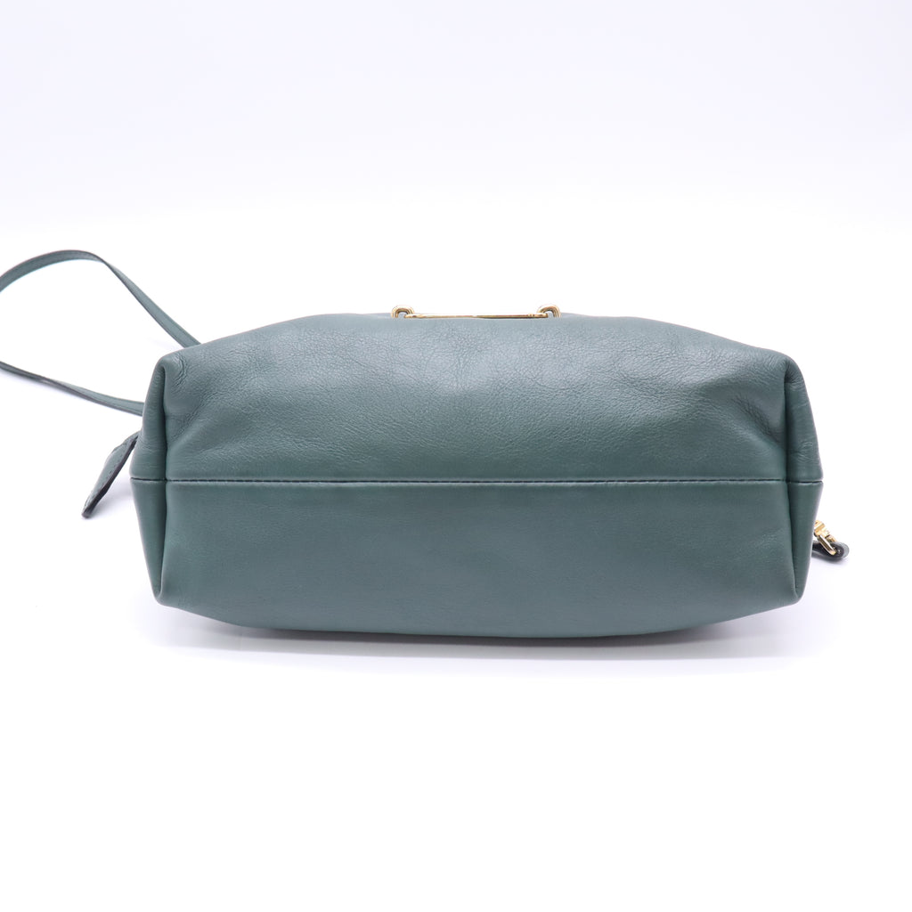 Burberry House Check Canvas and Calfskin Little Crush Crossbody Bag B23538
