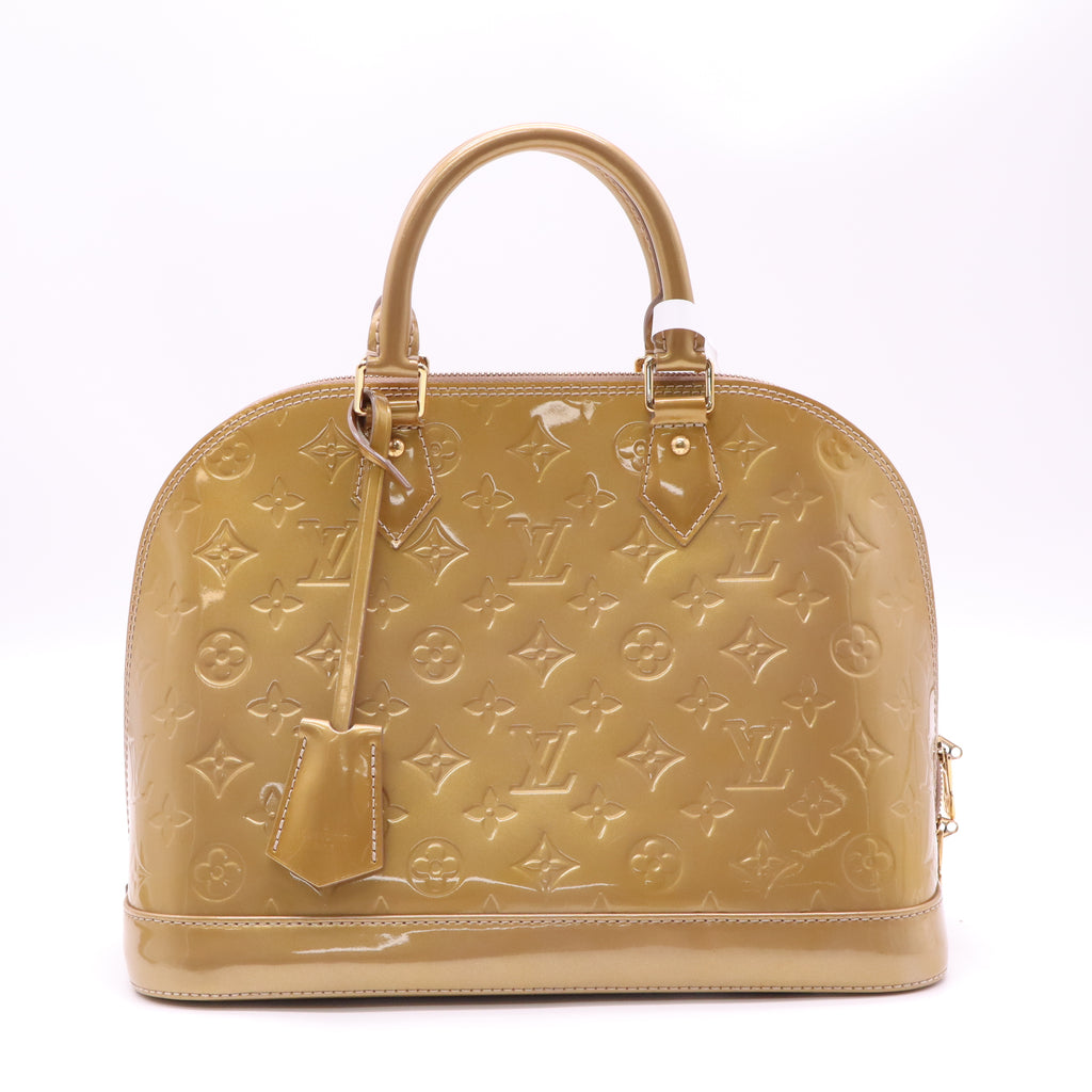 Louis Vuitton Monogram Vernis Alma PM B22747