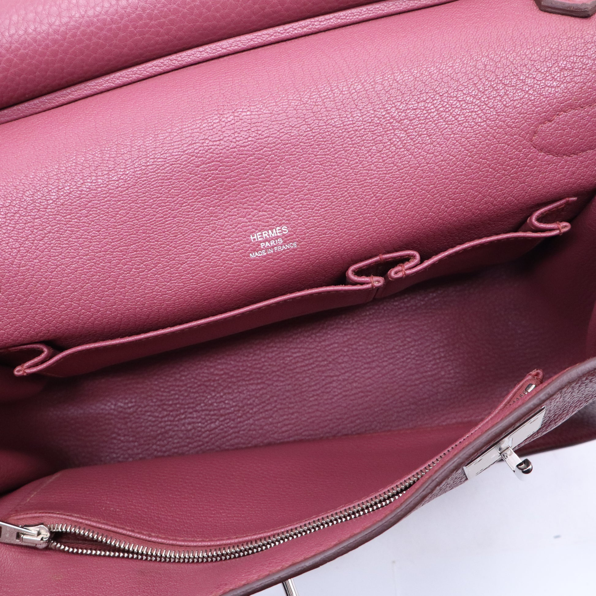 Hermès Jypsière 28 Clémence Bois de Rose B20991