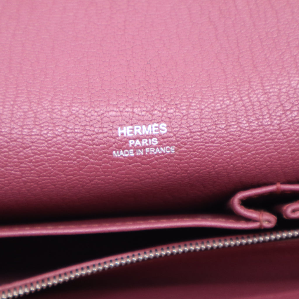 Hermès Jypsière 28 Clémence Bois de Rose B20991
