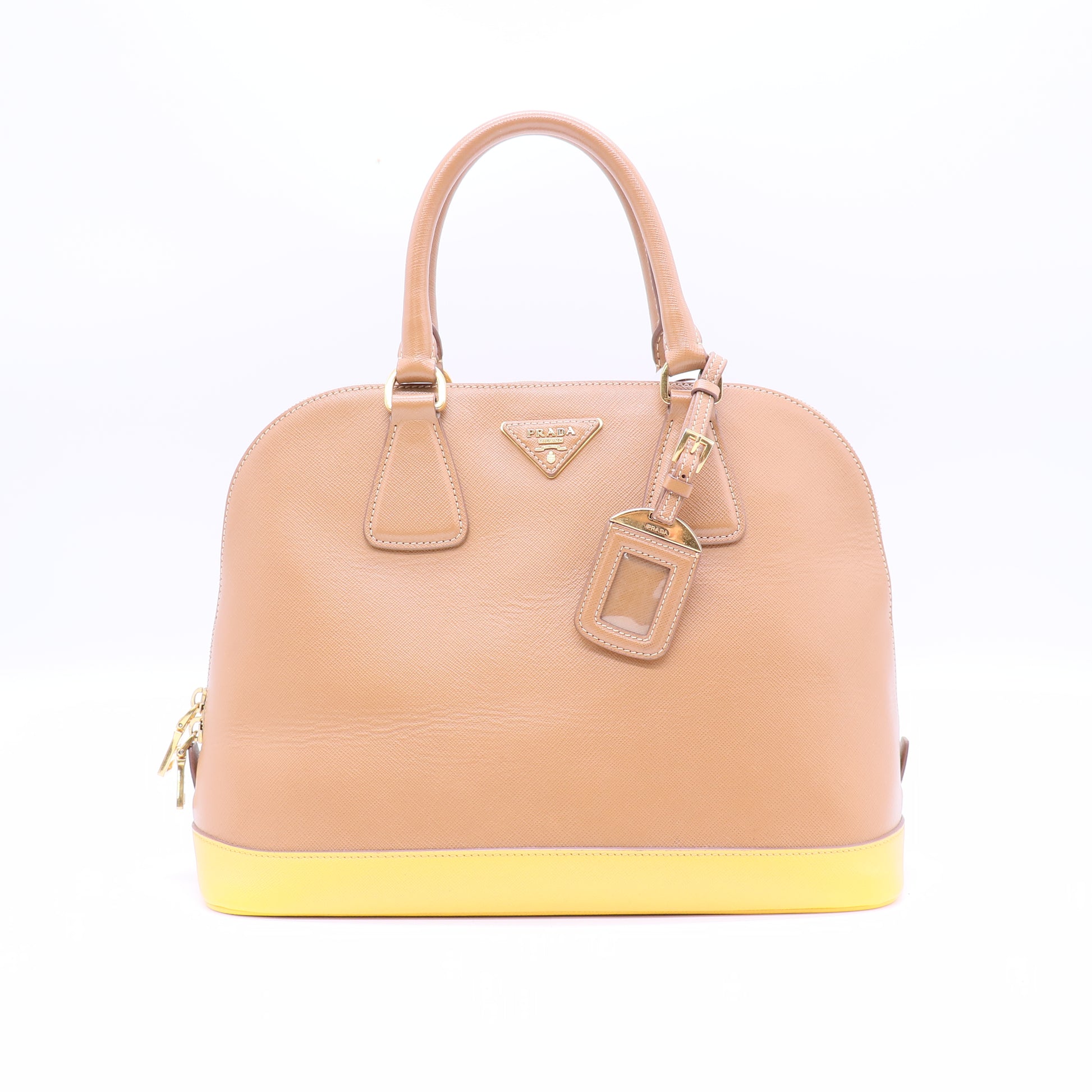 Prada Saffiano Leather Promenade Handbag  B21207