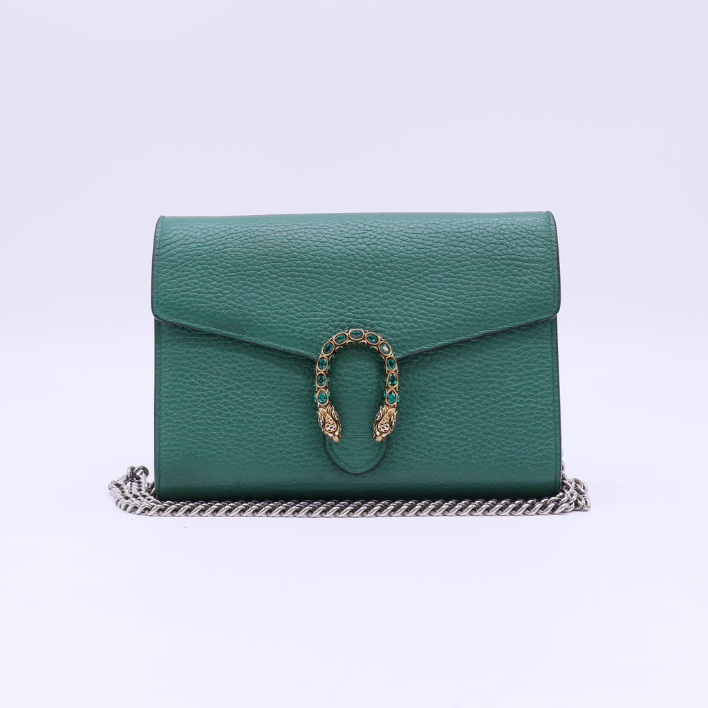 Gucci Dionysus Leather Wallet on Chain B22582