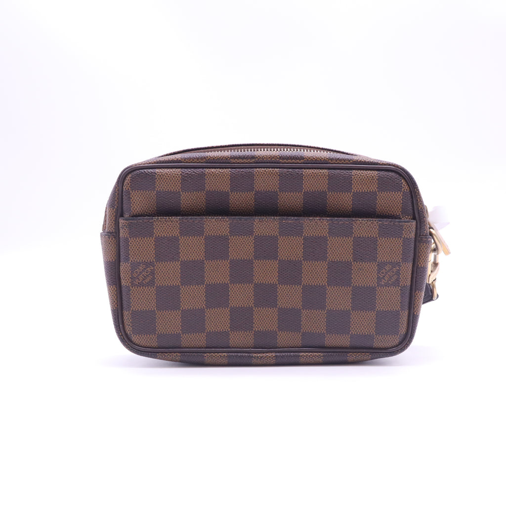 Louis Vuitton Damier Ebene Pochette Billets Macao twins W23259