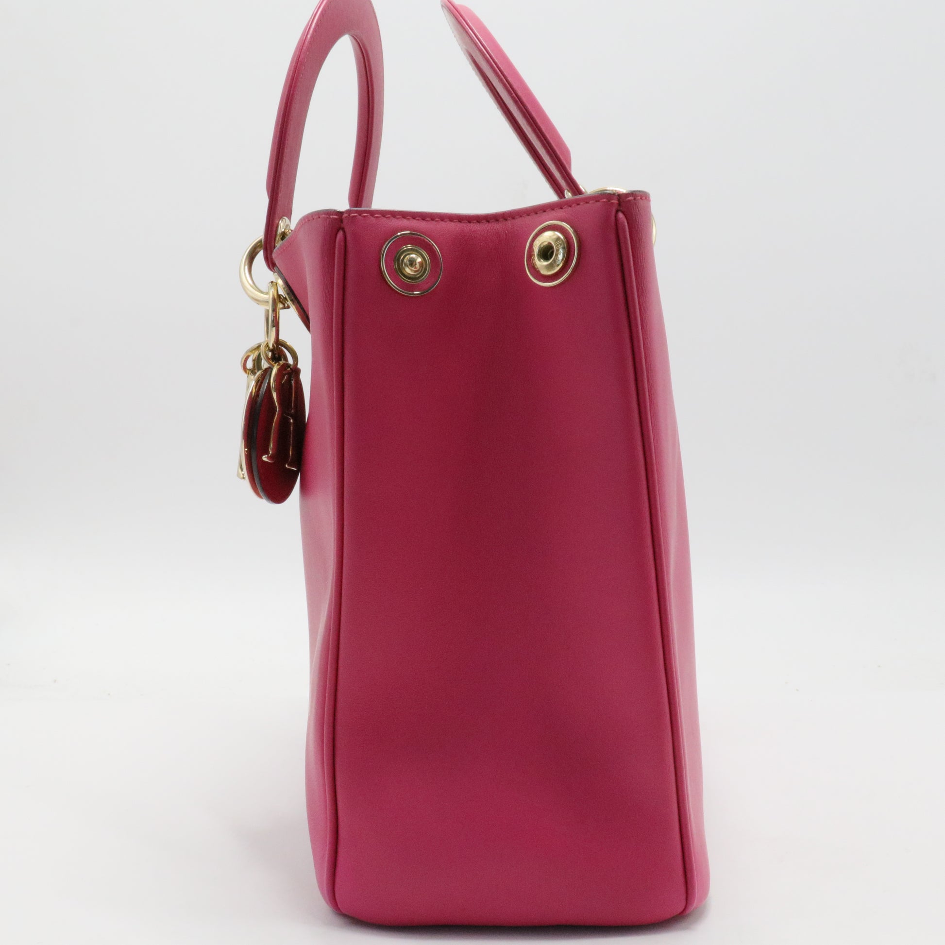 Diorissimo Leather Handbag Pink