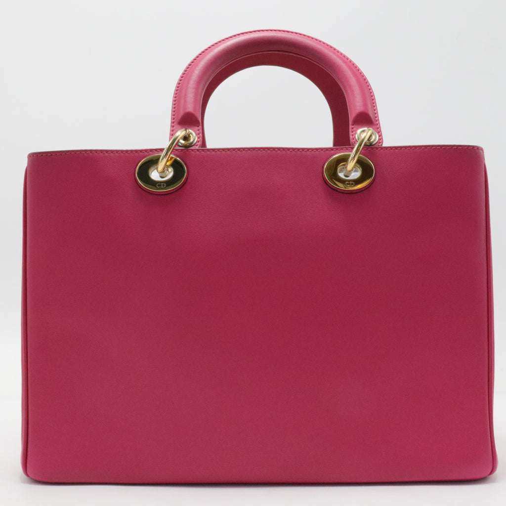Diorissimo Leather Handbag Pink