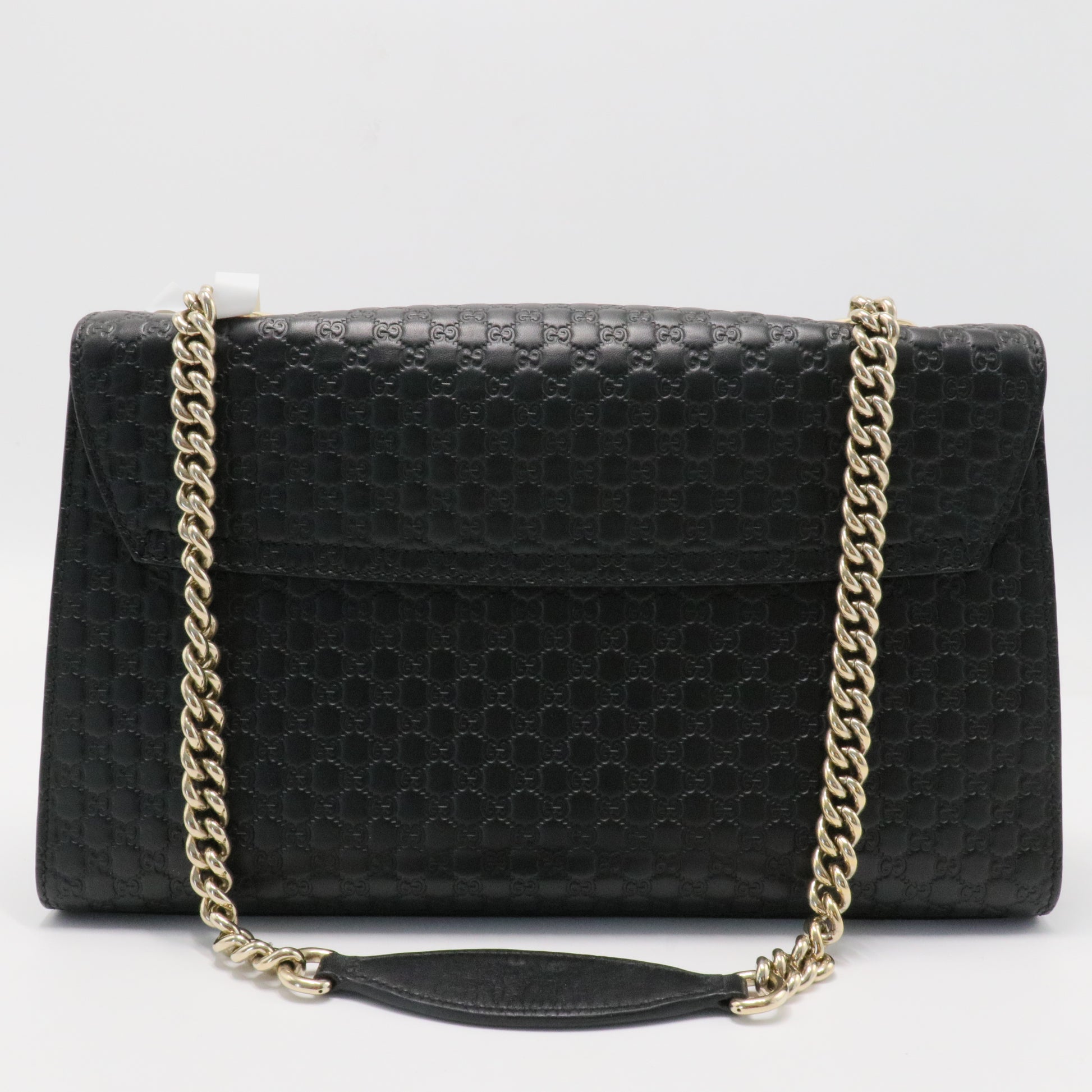 Emily Chain Flap Bag Microguccissima Leather Medium