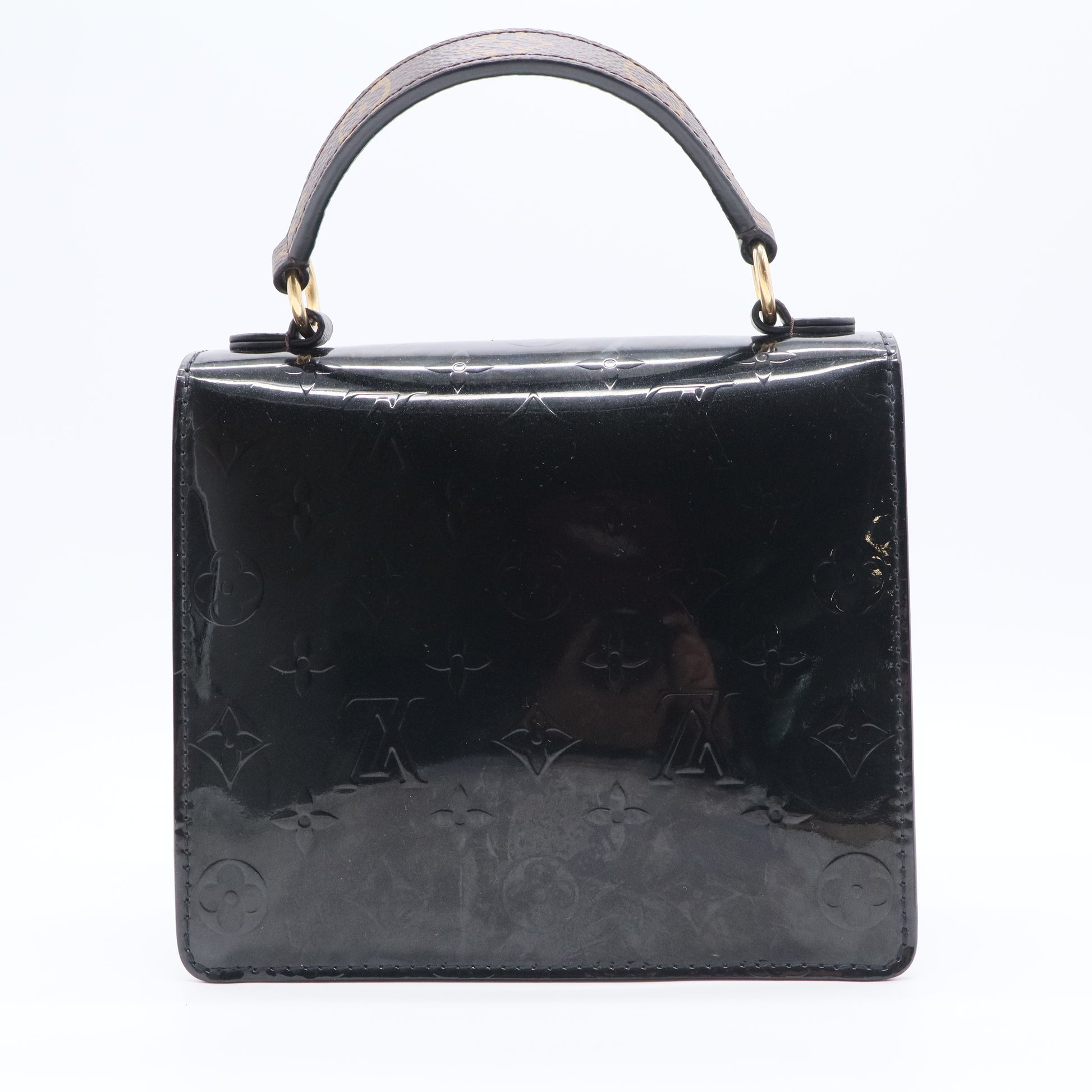 Monogram Vernis Spring Street Handle Bag