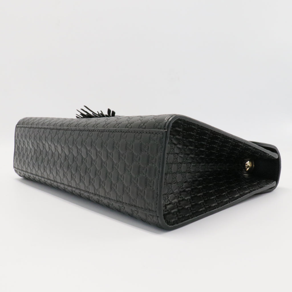 Emily Chain Flap Bag Microguccissima Leather Medium