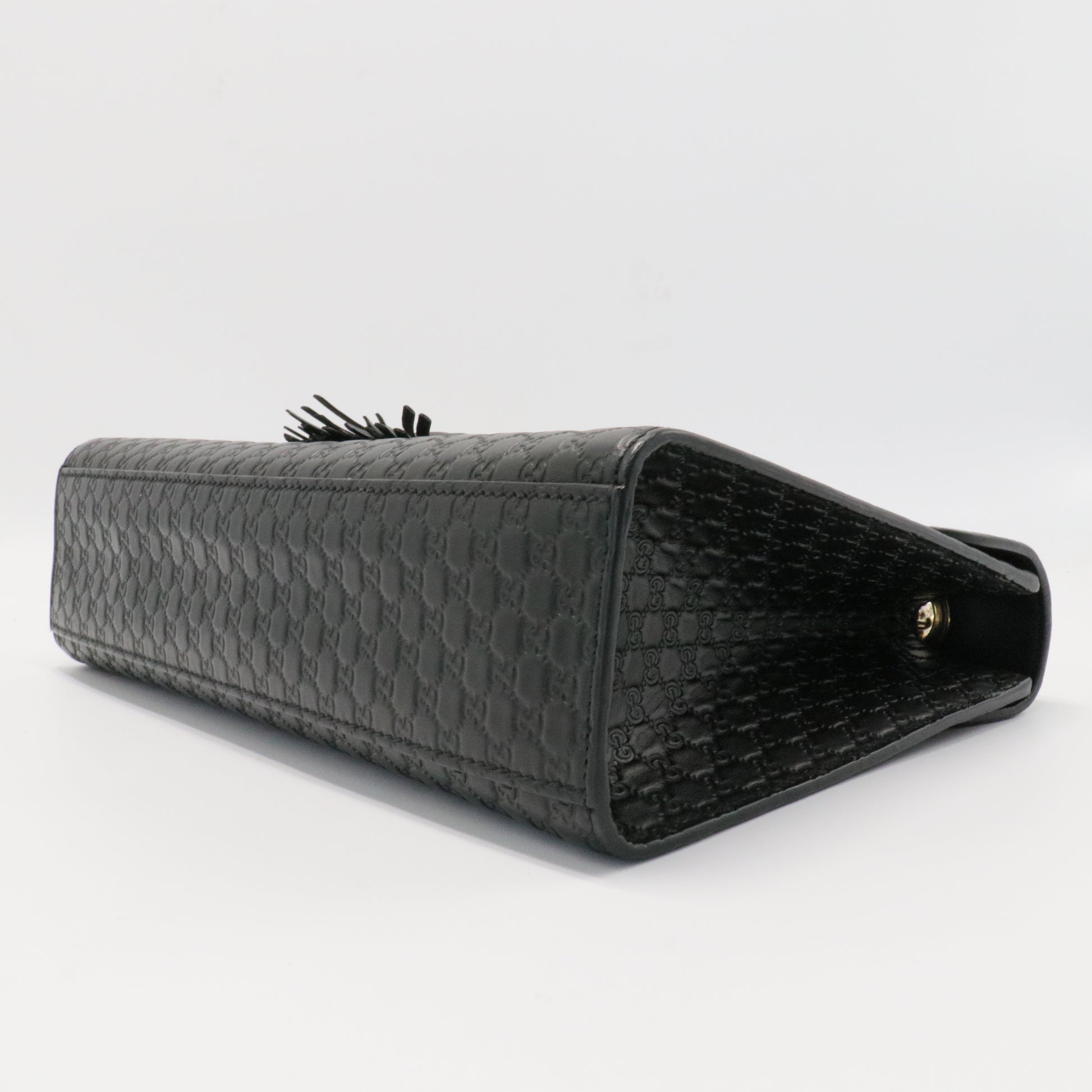 Emily Chain Flap Bag Microguccissima Leather Medium