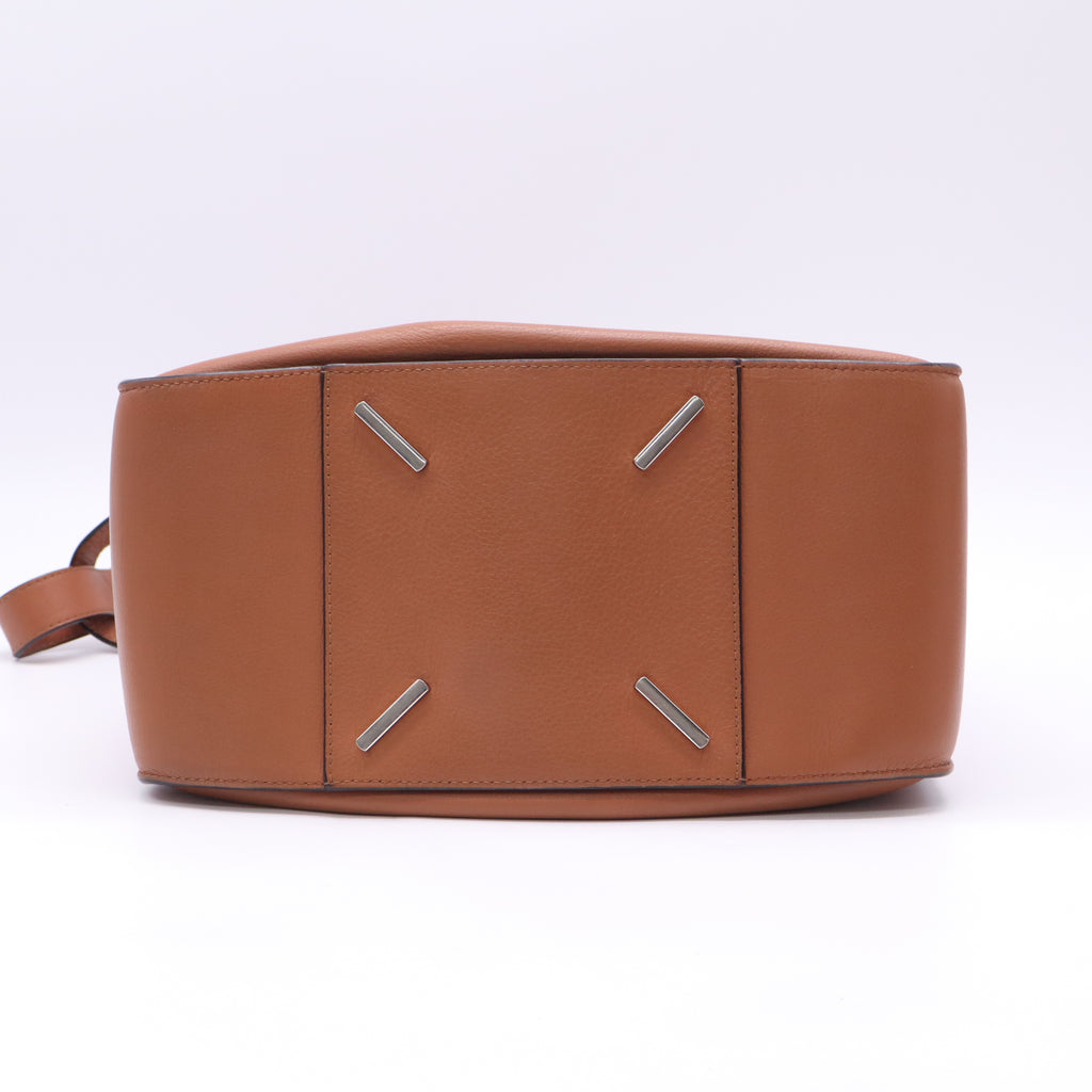 Loewe Calfskin Small Hammock Shoulder Bag Tan twins B23422
