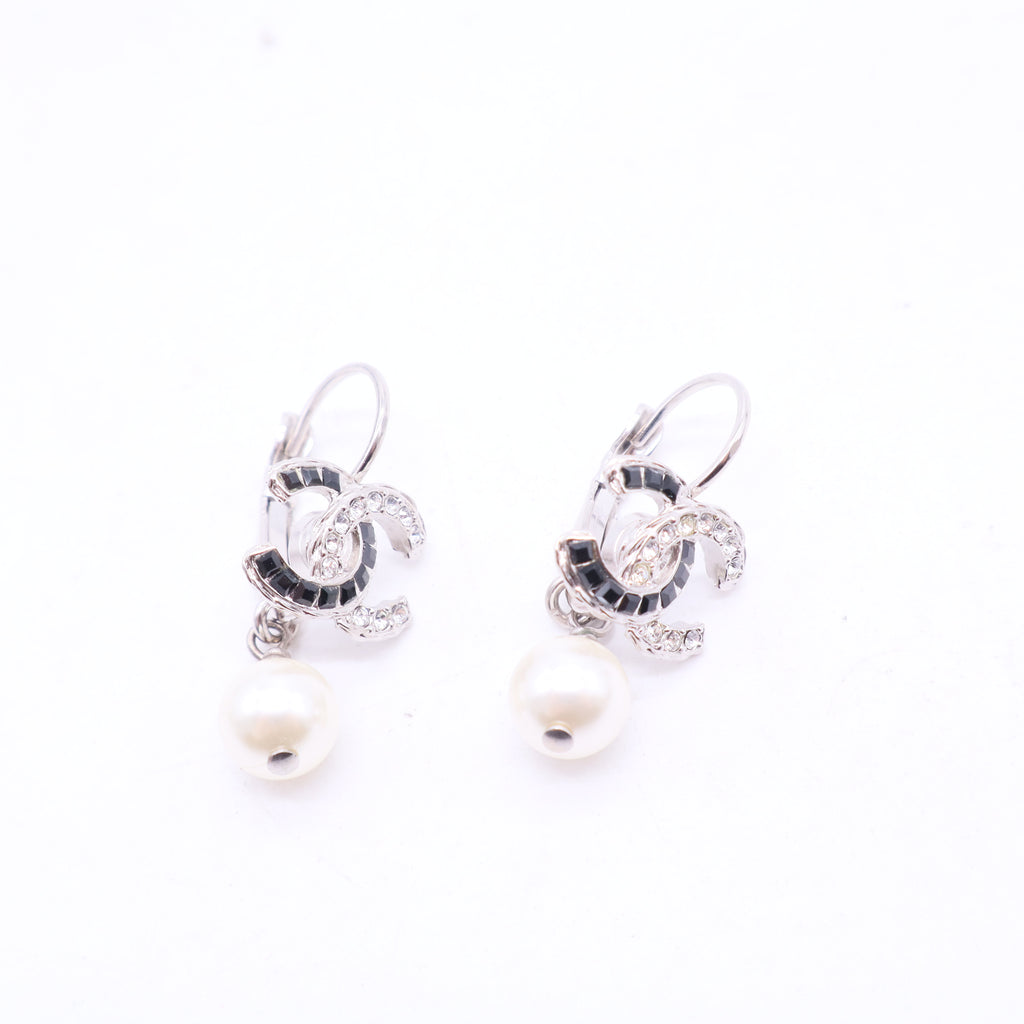 CC pearl earrings-W20033