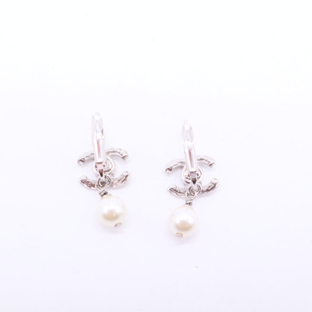 CC pearl earrings-W20033