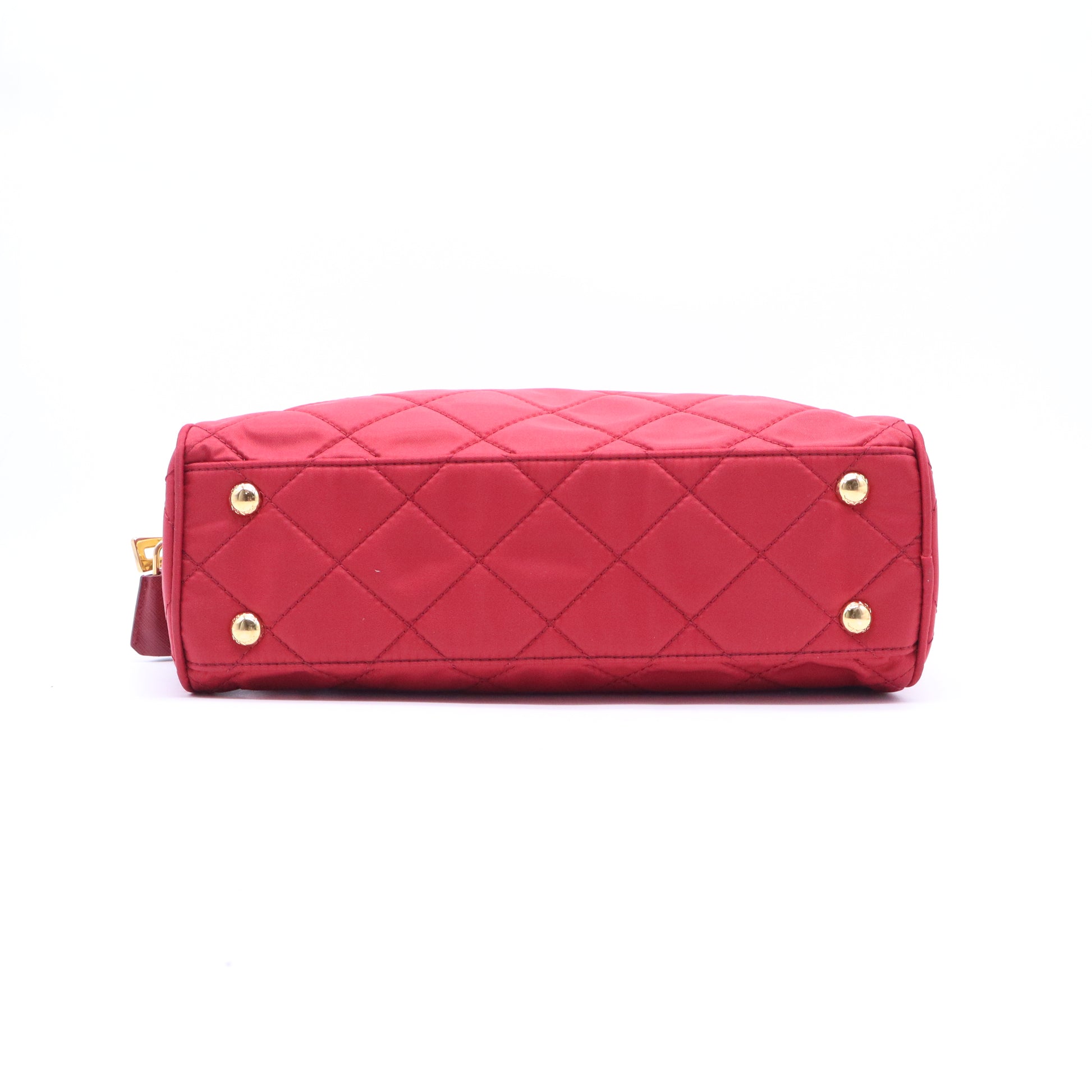 Chain Shoulder Bag Quilted Tessuto Medium B21190