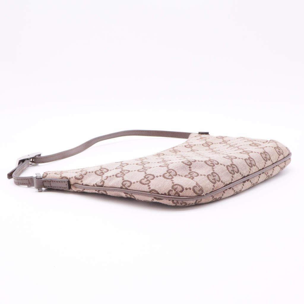 Vintage Pochette Shoulder Bag GG Canvas Small