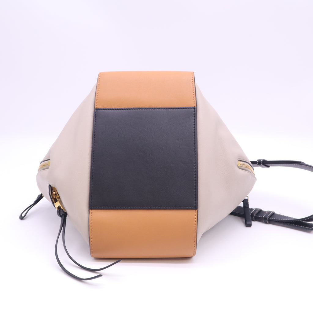 Loewe Tricolor Hammock Bag twins B24387