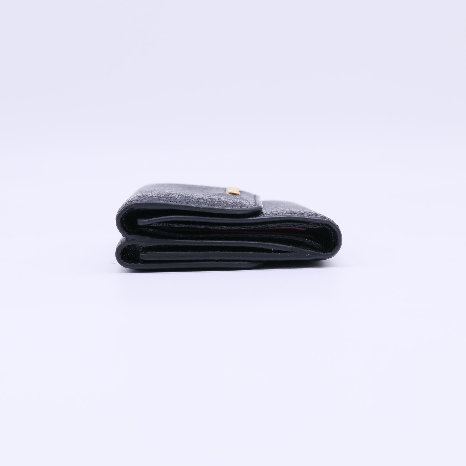 Miu Miu Madras Leather Small Trifold Wallet W22150