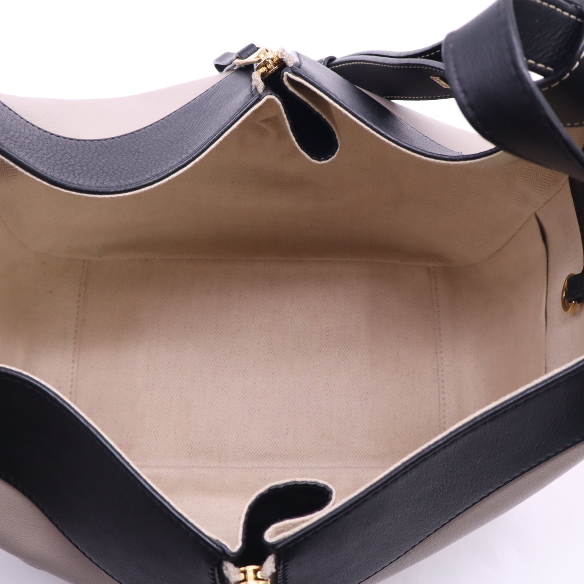 Loewe Tricolor Hammock Bag twins B24387