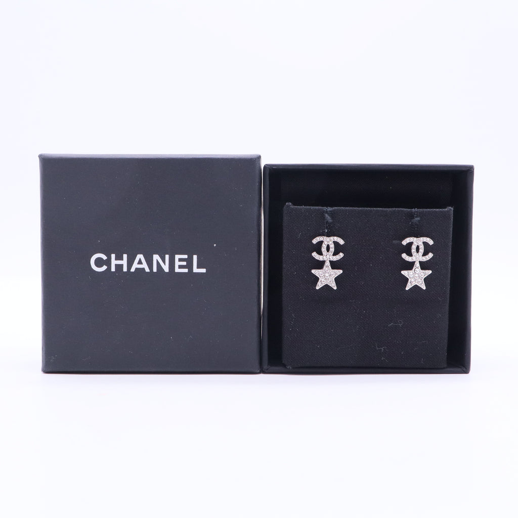 Crystal CC Starfall Drop Earrings W20041