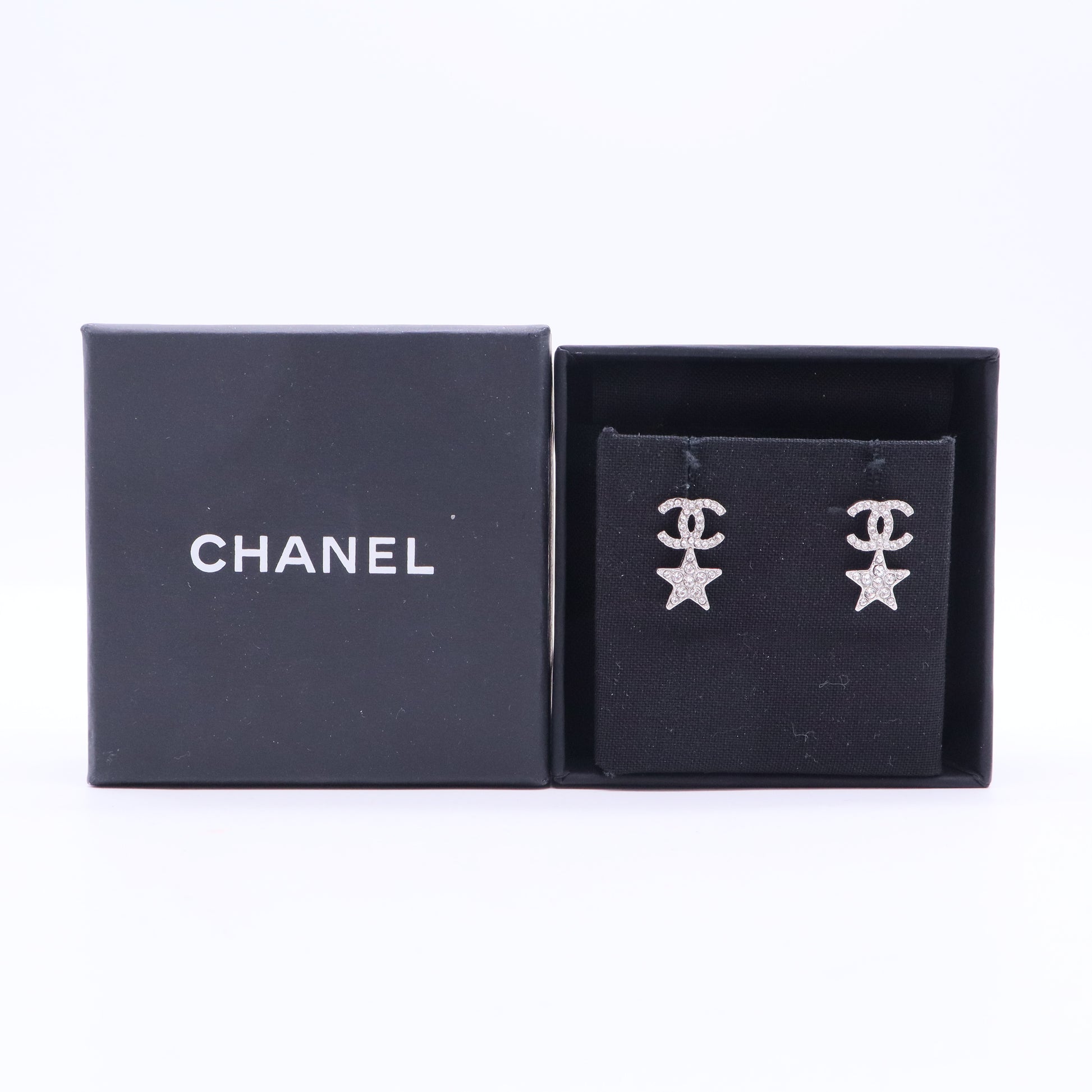 Crystal CC Starfall Drop Earrings W20041